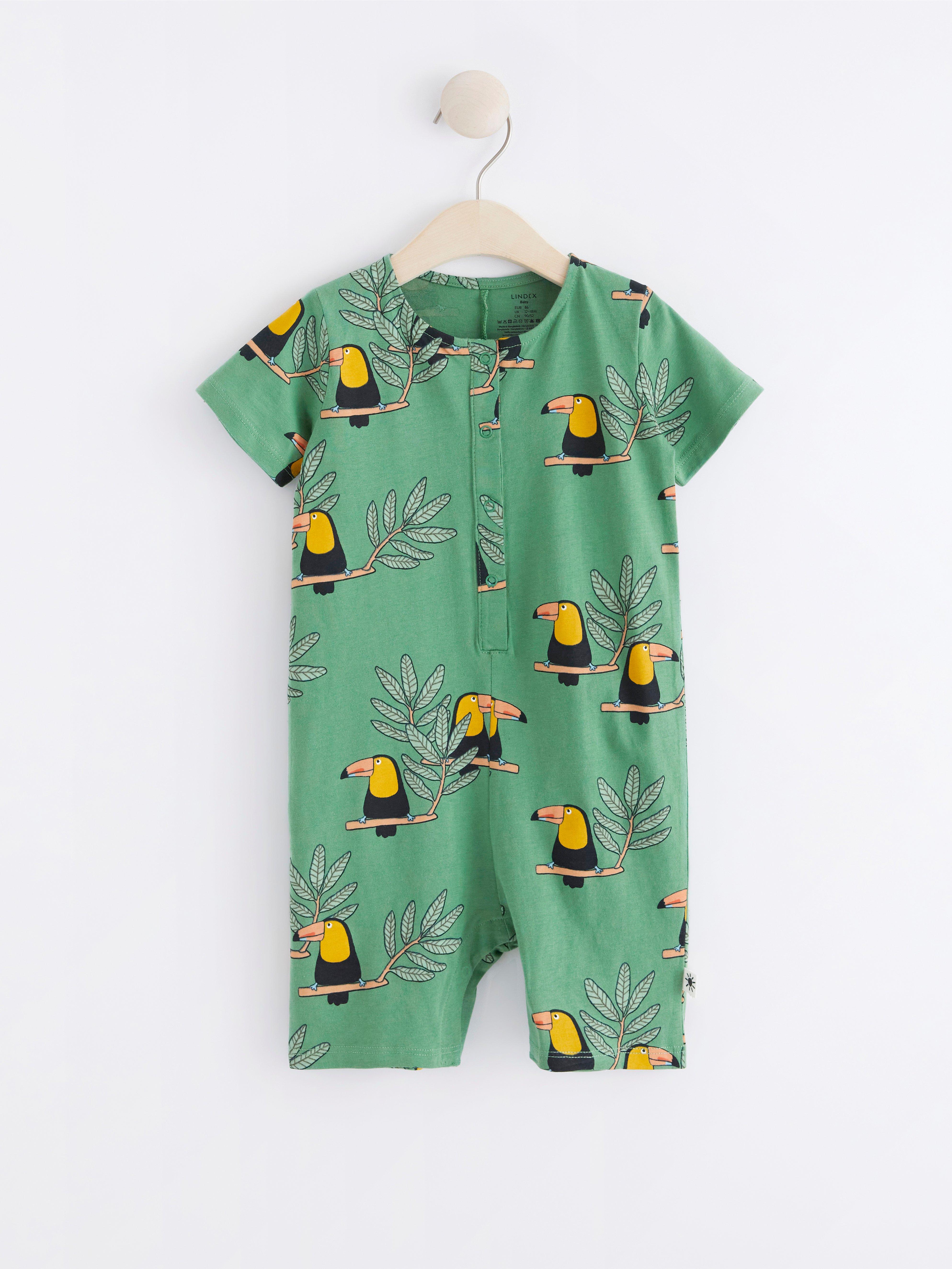 Haalarishortsit - Lapset - Vihreä