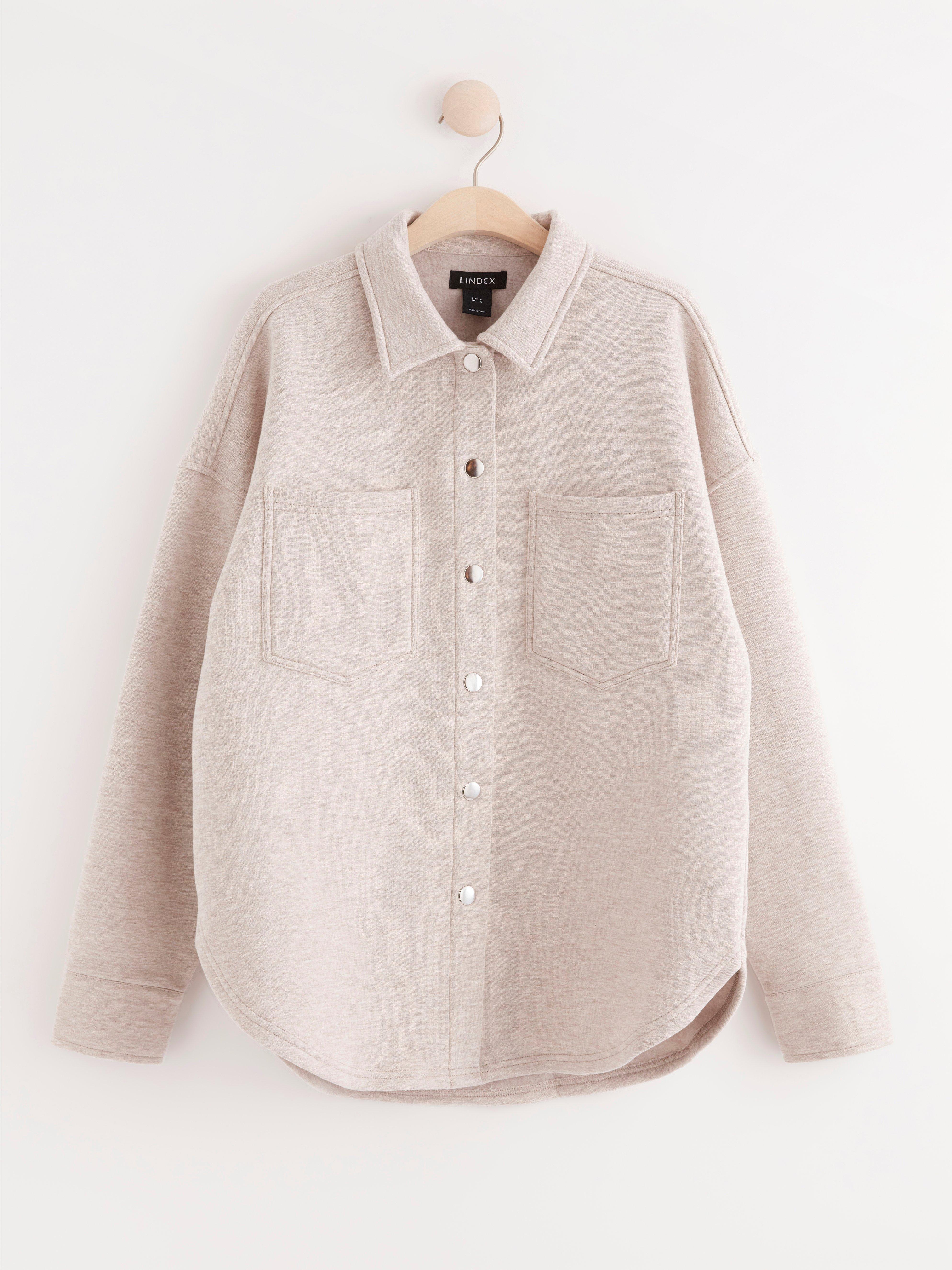 Ylisuuri paita - Naiset - Beige