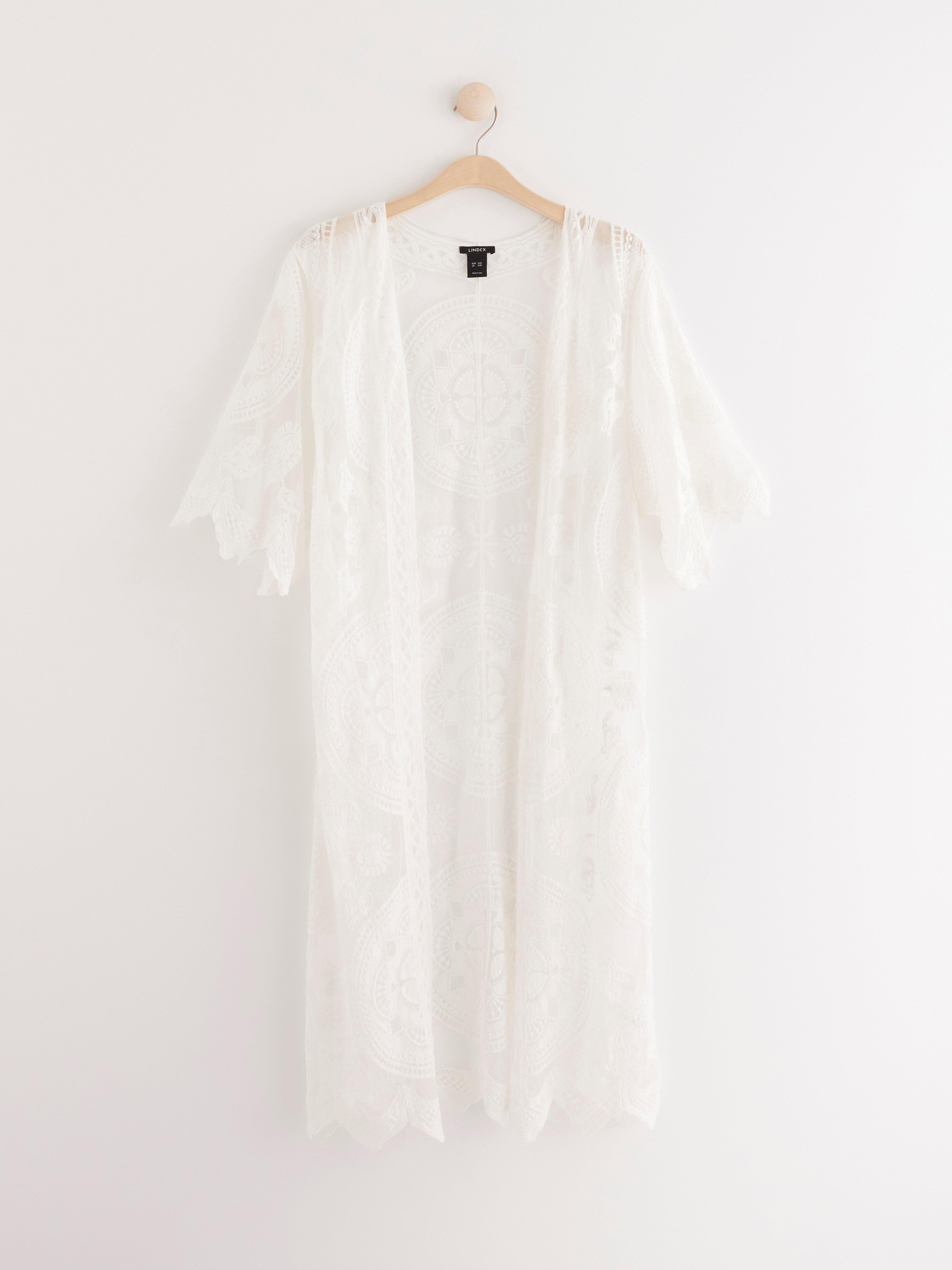 Kimono - Dame - Hvit