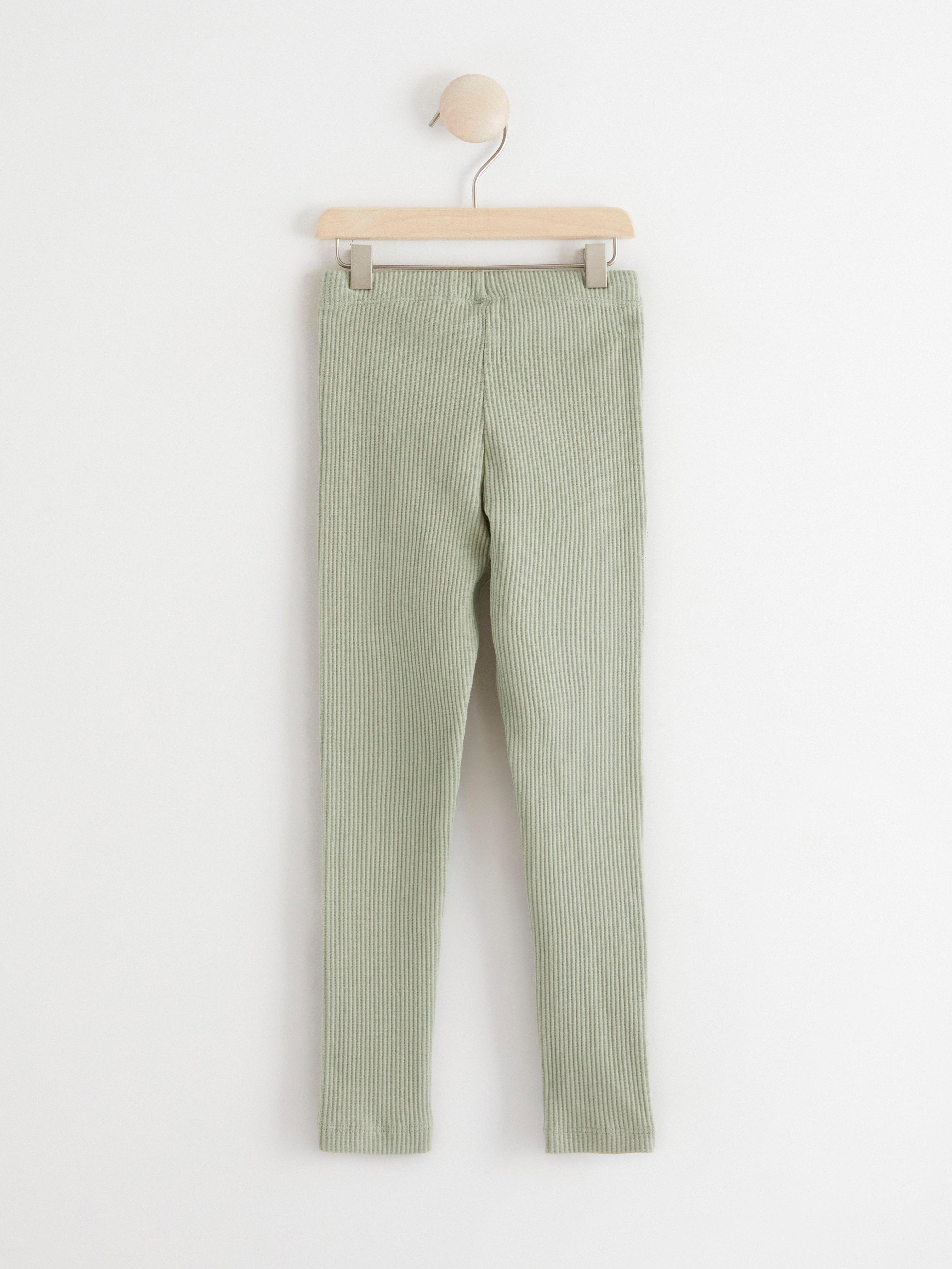 Leggings - Barn - Grön