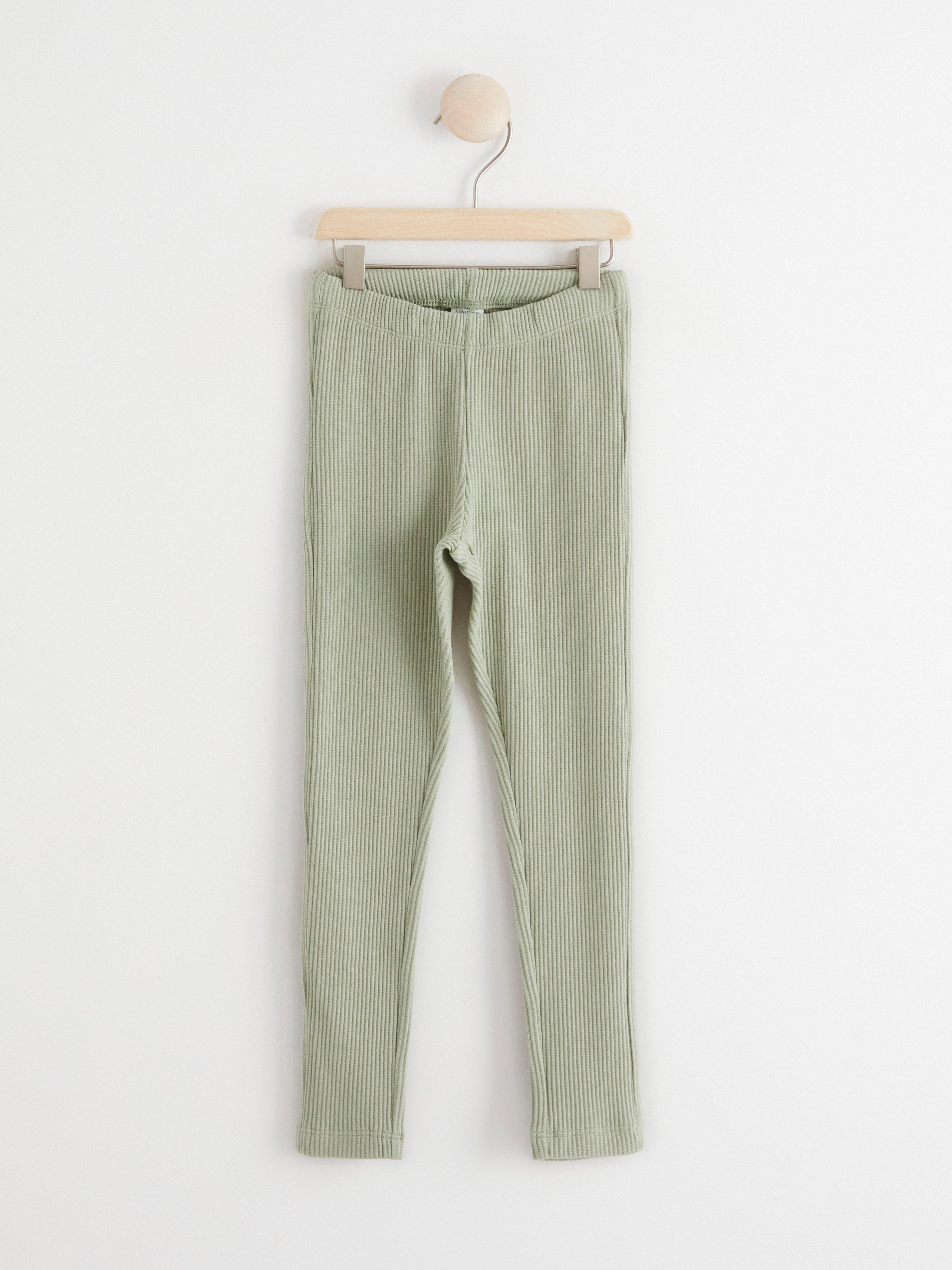 Leggings - Barn - Grön