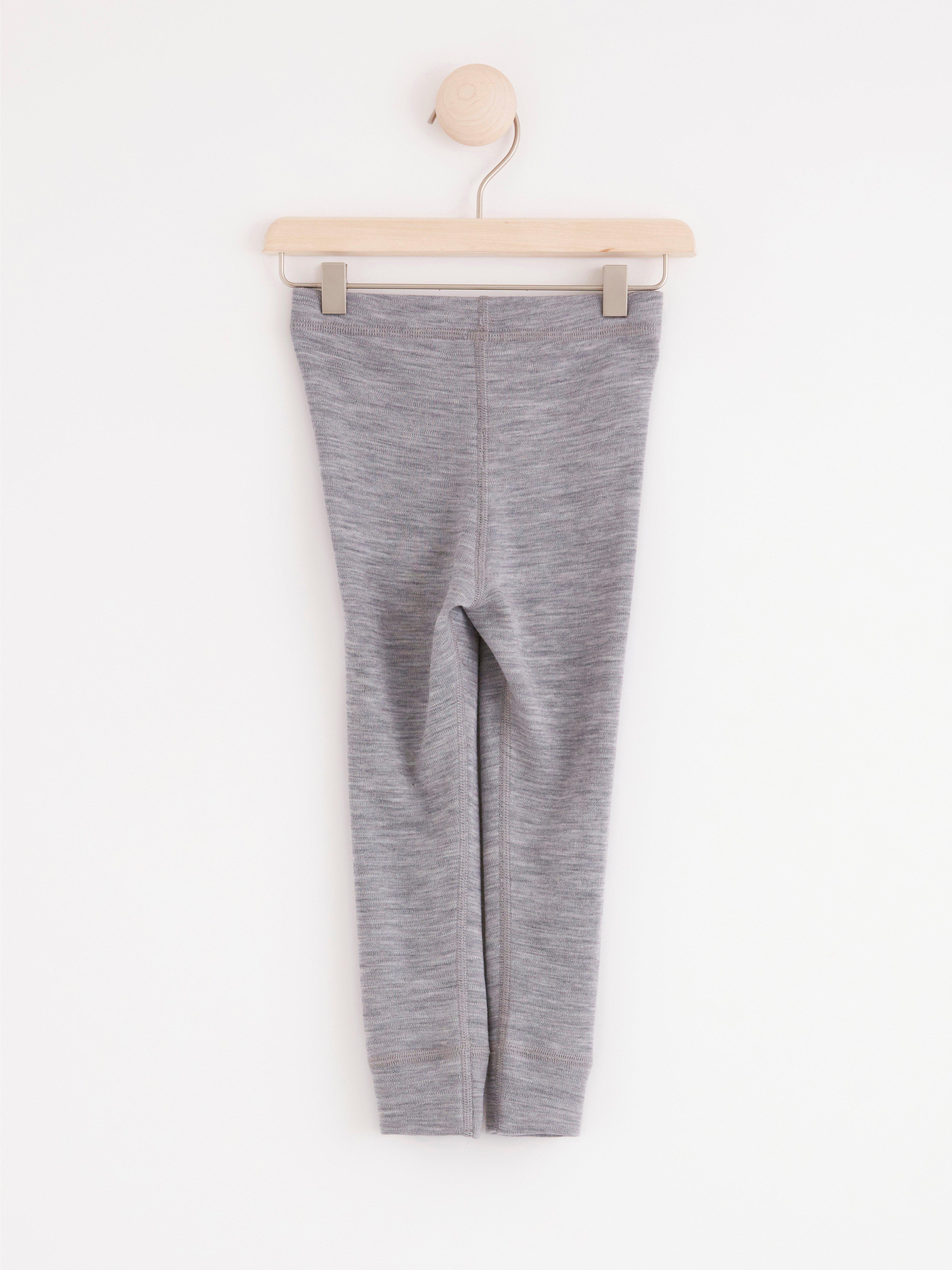 Leggings - Barn - Grå