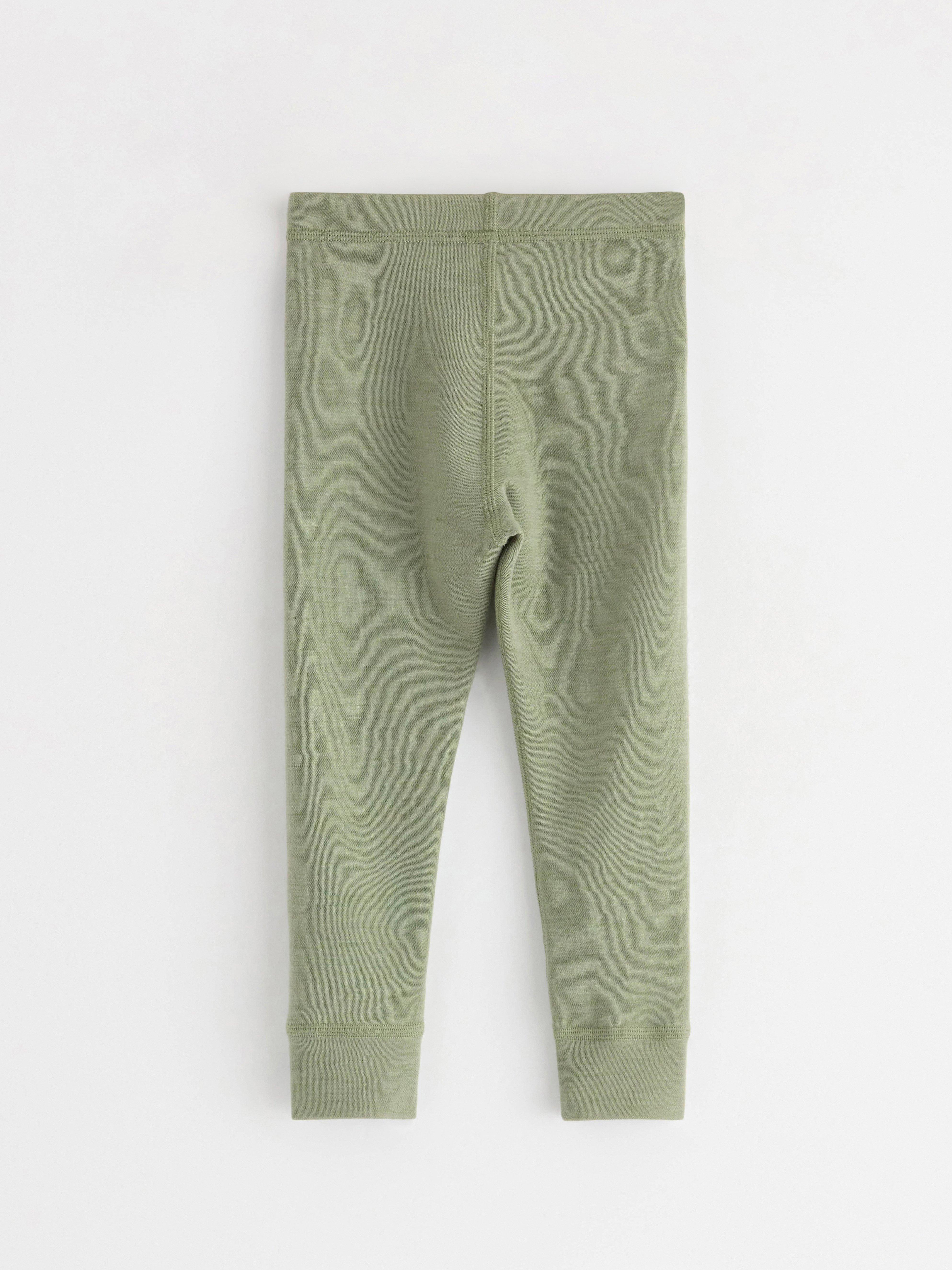 Leggings - Barn - Grønn