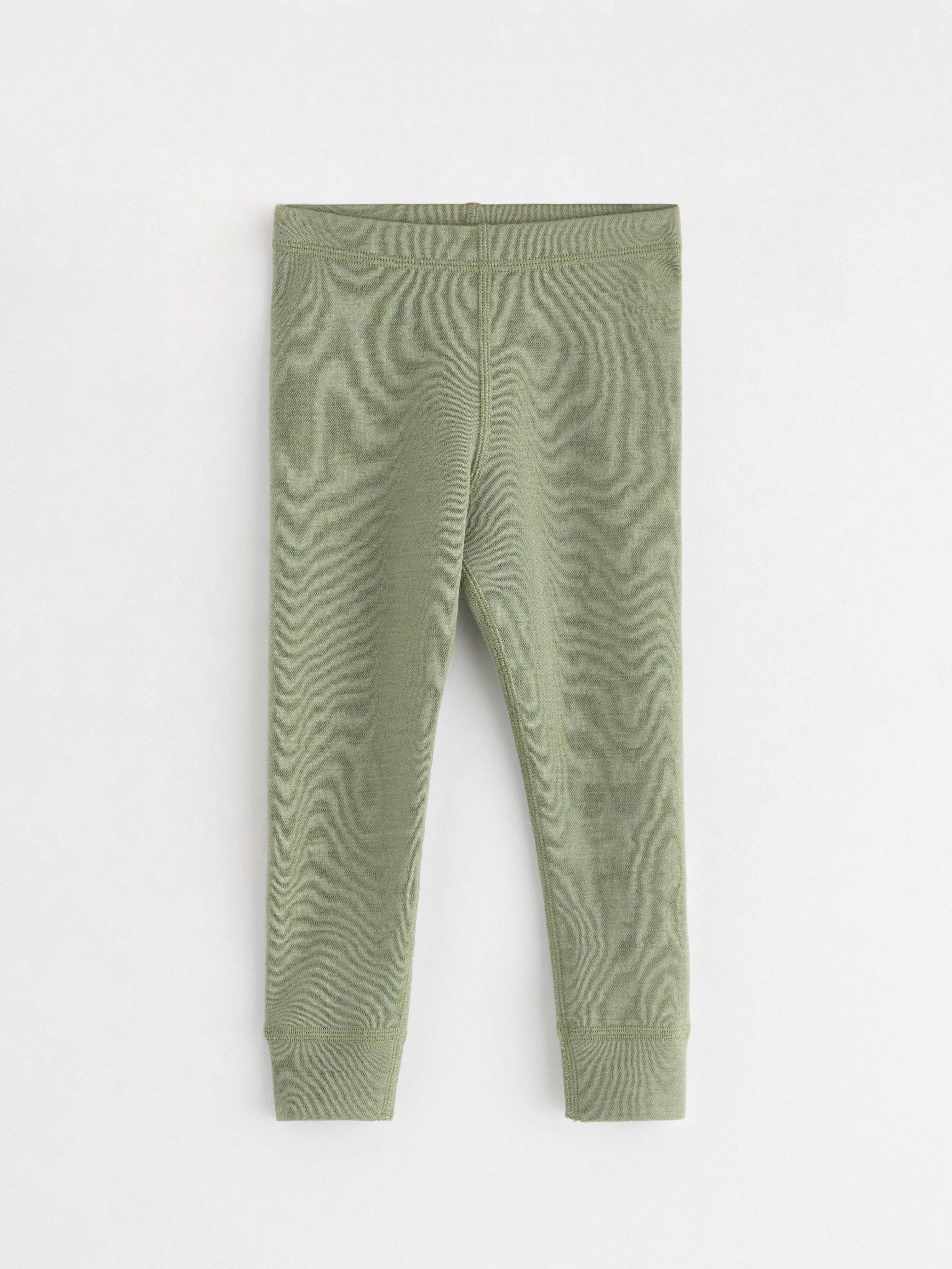 Leggings - Barn - Grønn