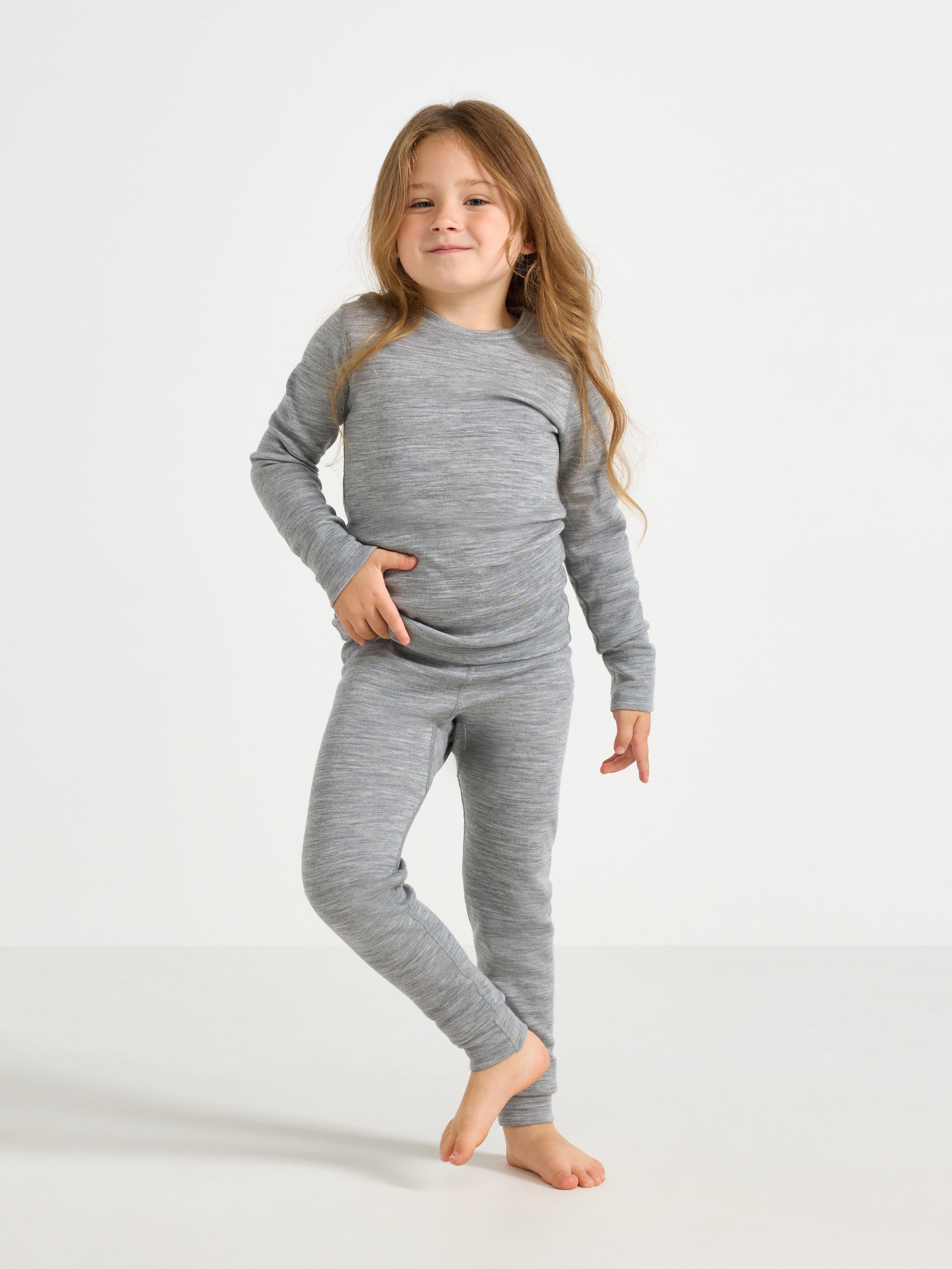 Long Johns - Kids Wear - Grey