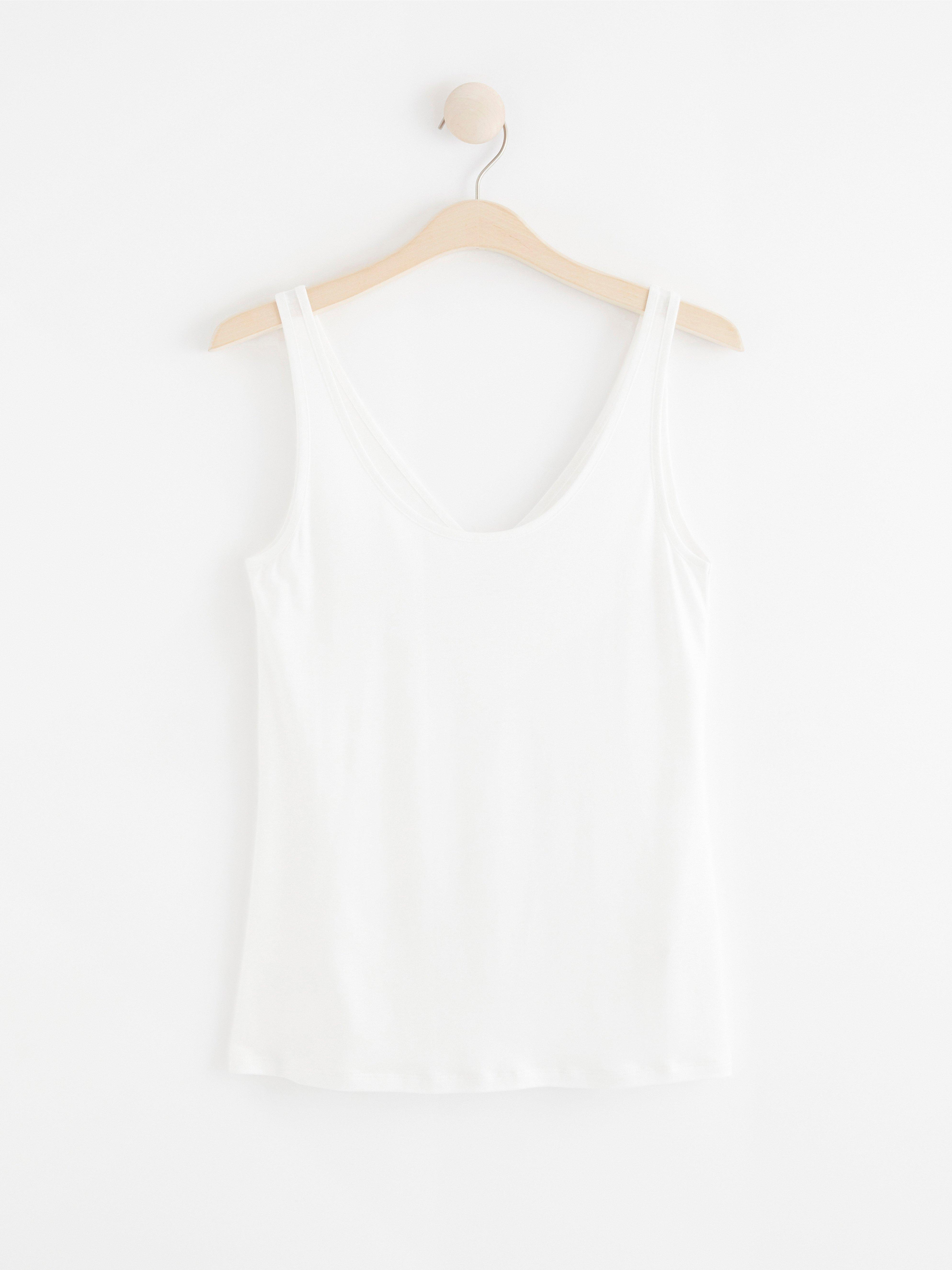 Tílko - Ženy - Bílá