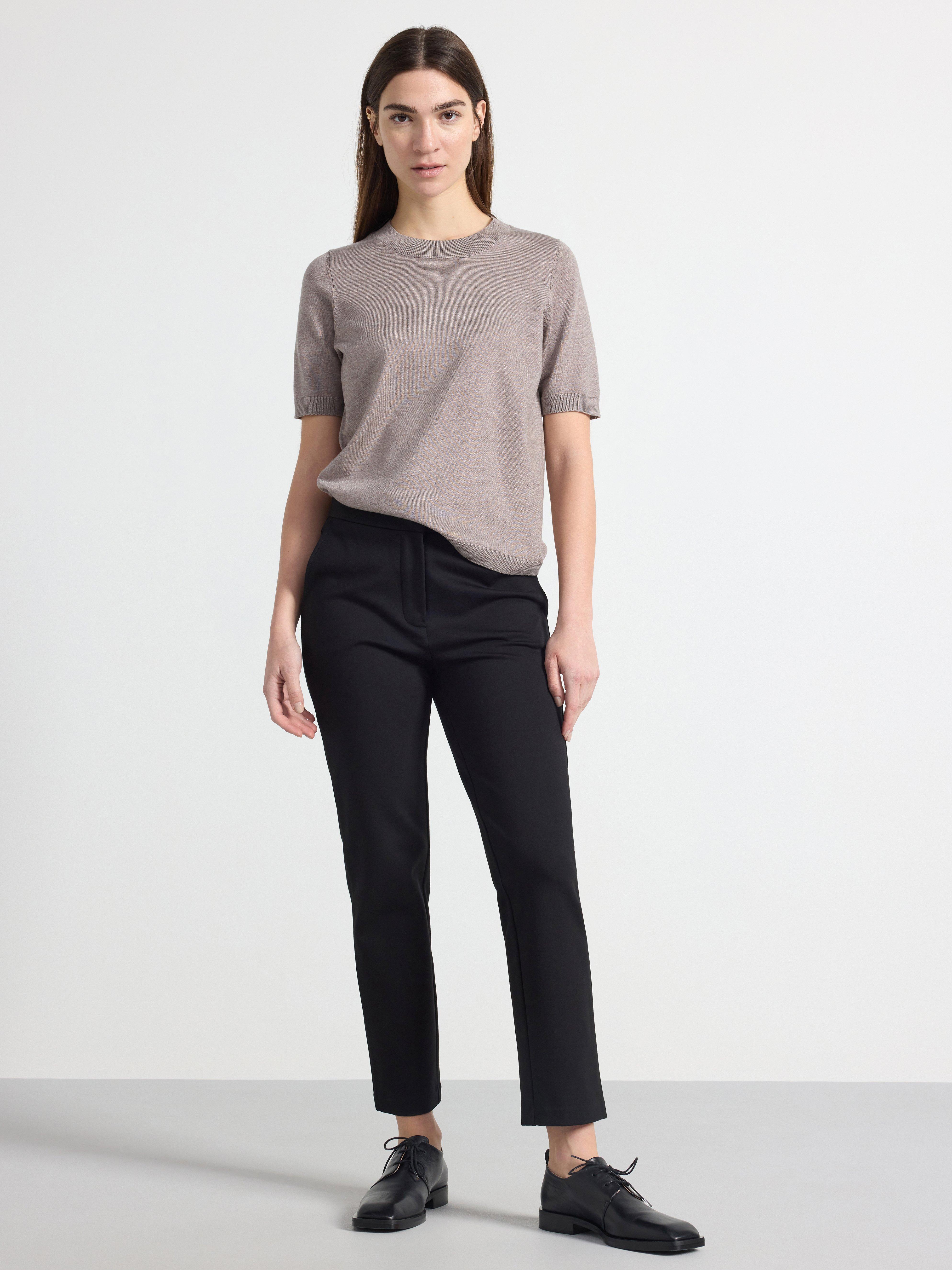 Straight Punto trousers | Lindex UK