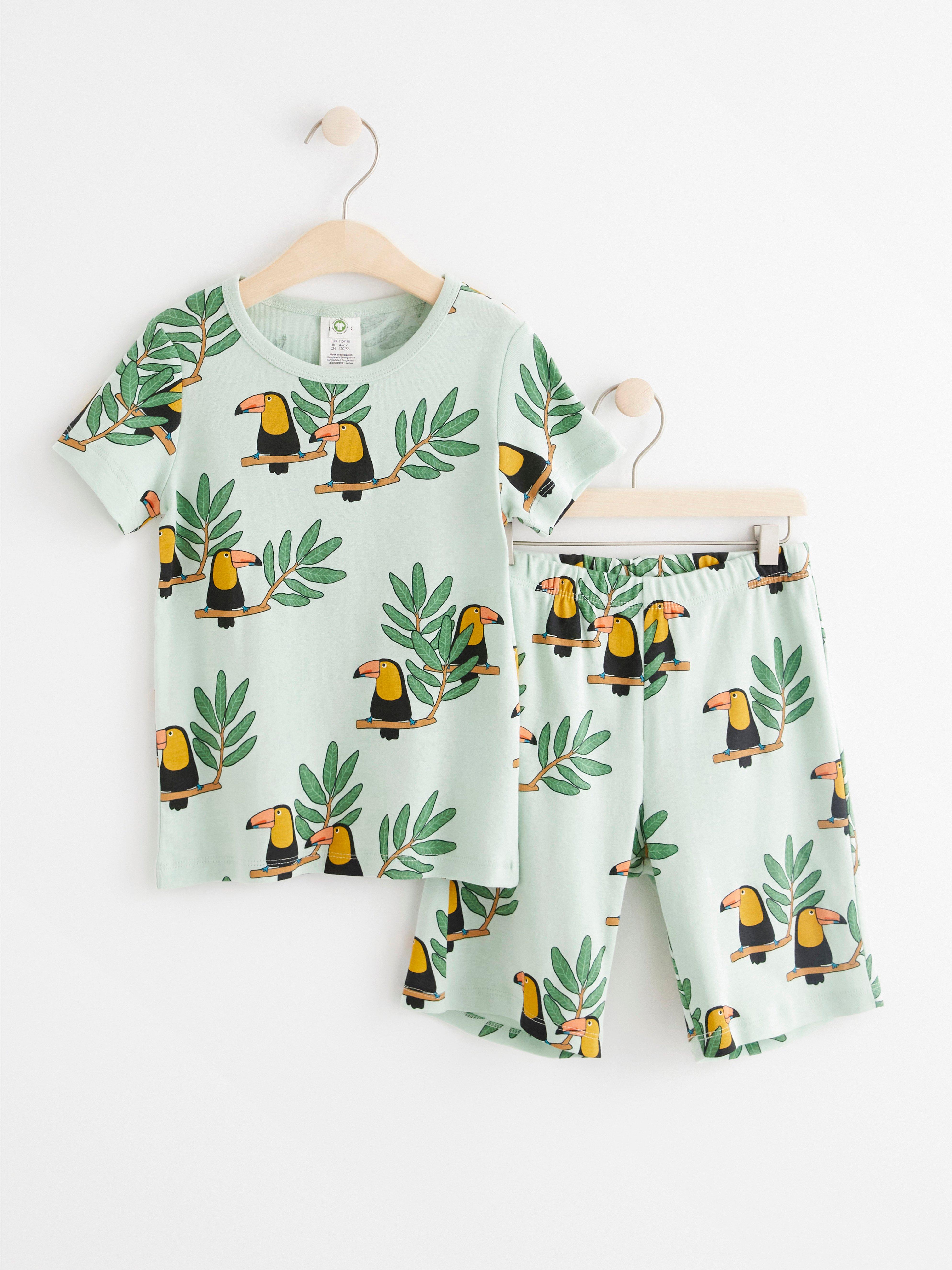 Pyjamas - Barn - Grön