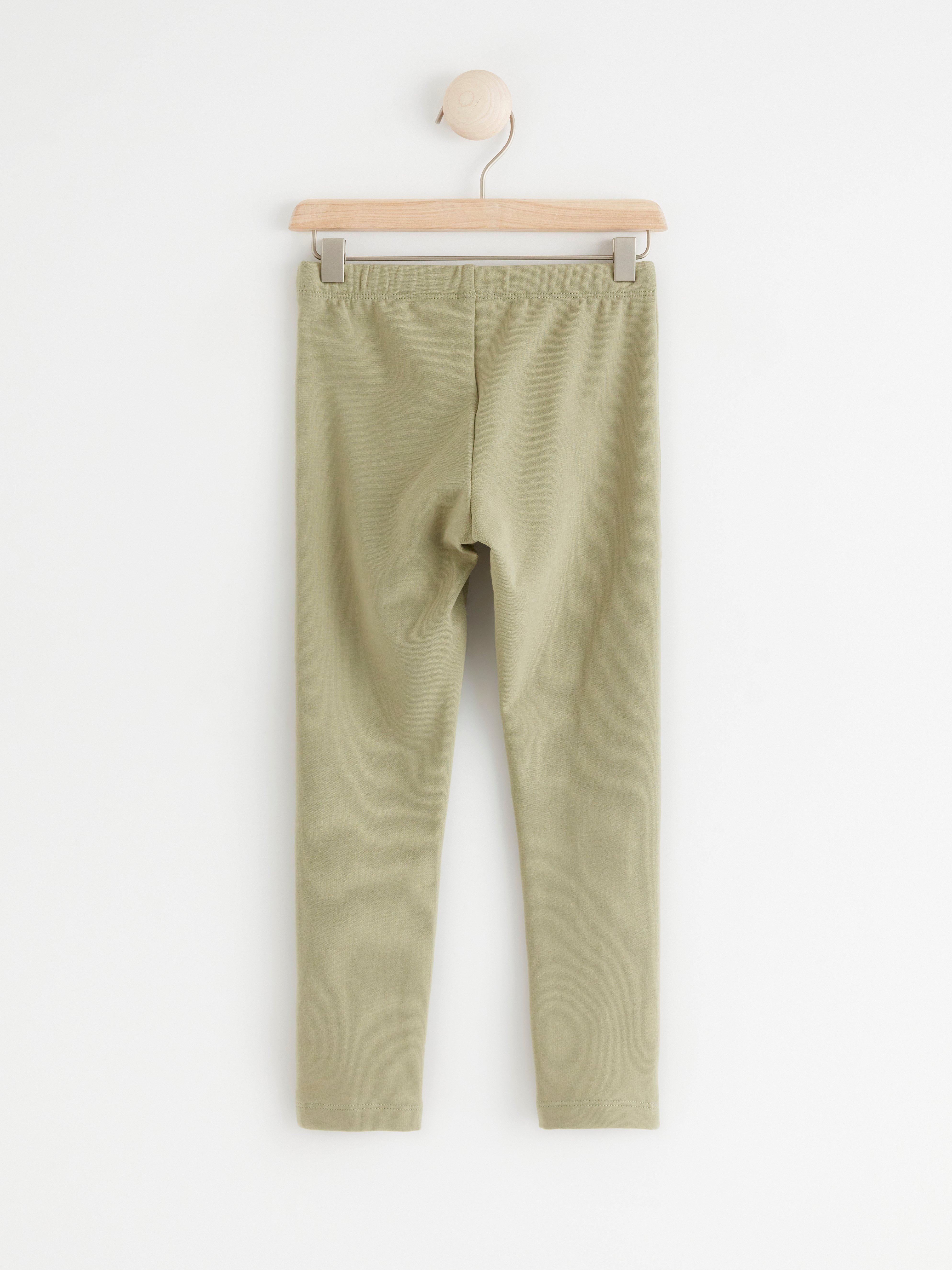 Leggings - Barn - Grön