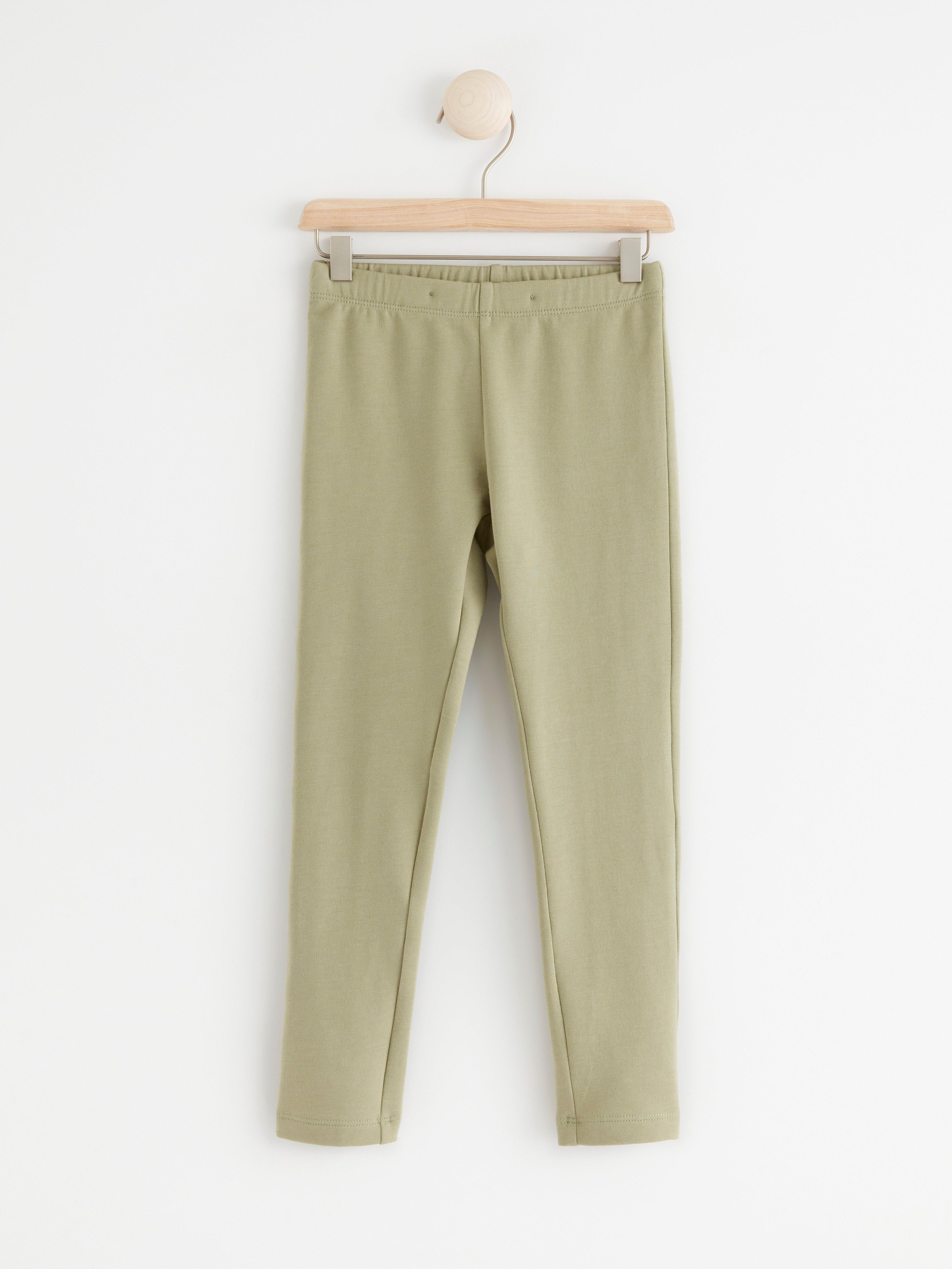 Leggings - Barn - Grön