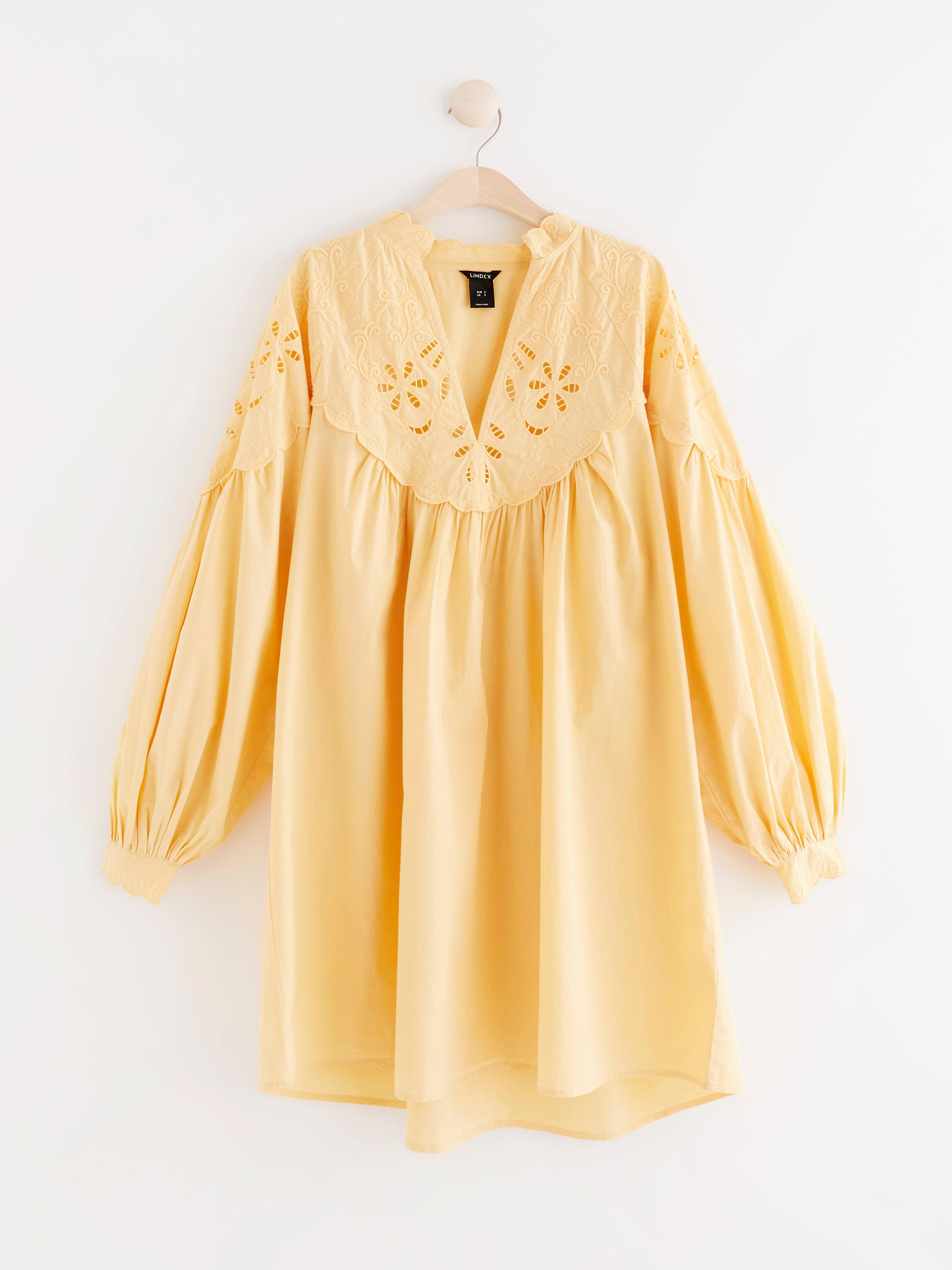 Klänning - Dam - Gul