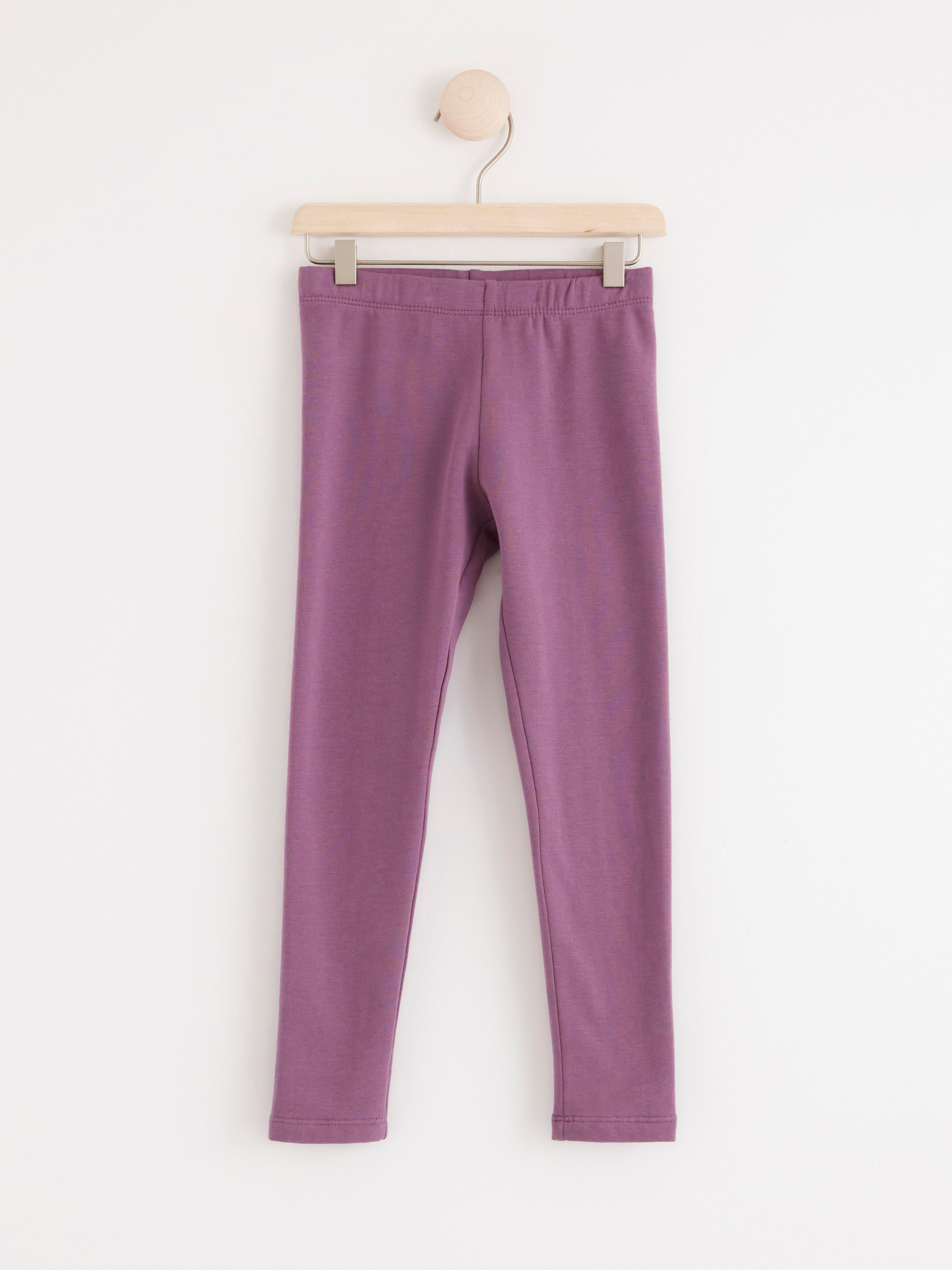 Leggings - Barn - Lila