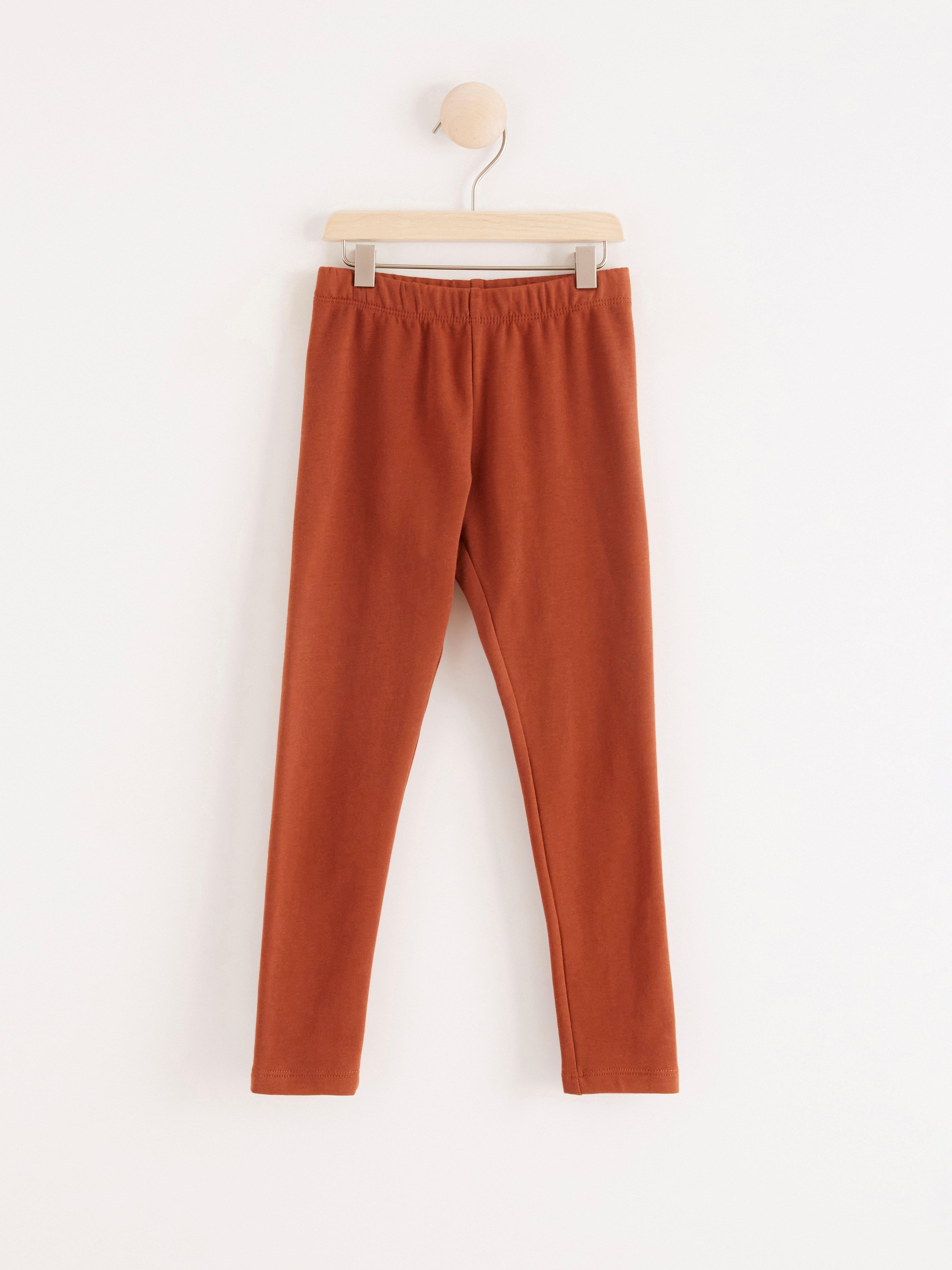 Leggings - Barn - Oransje