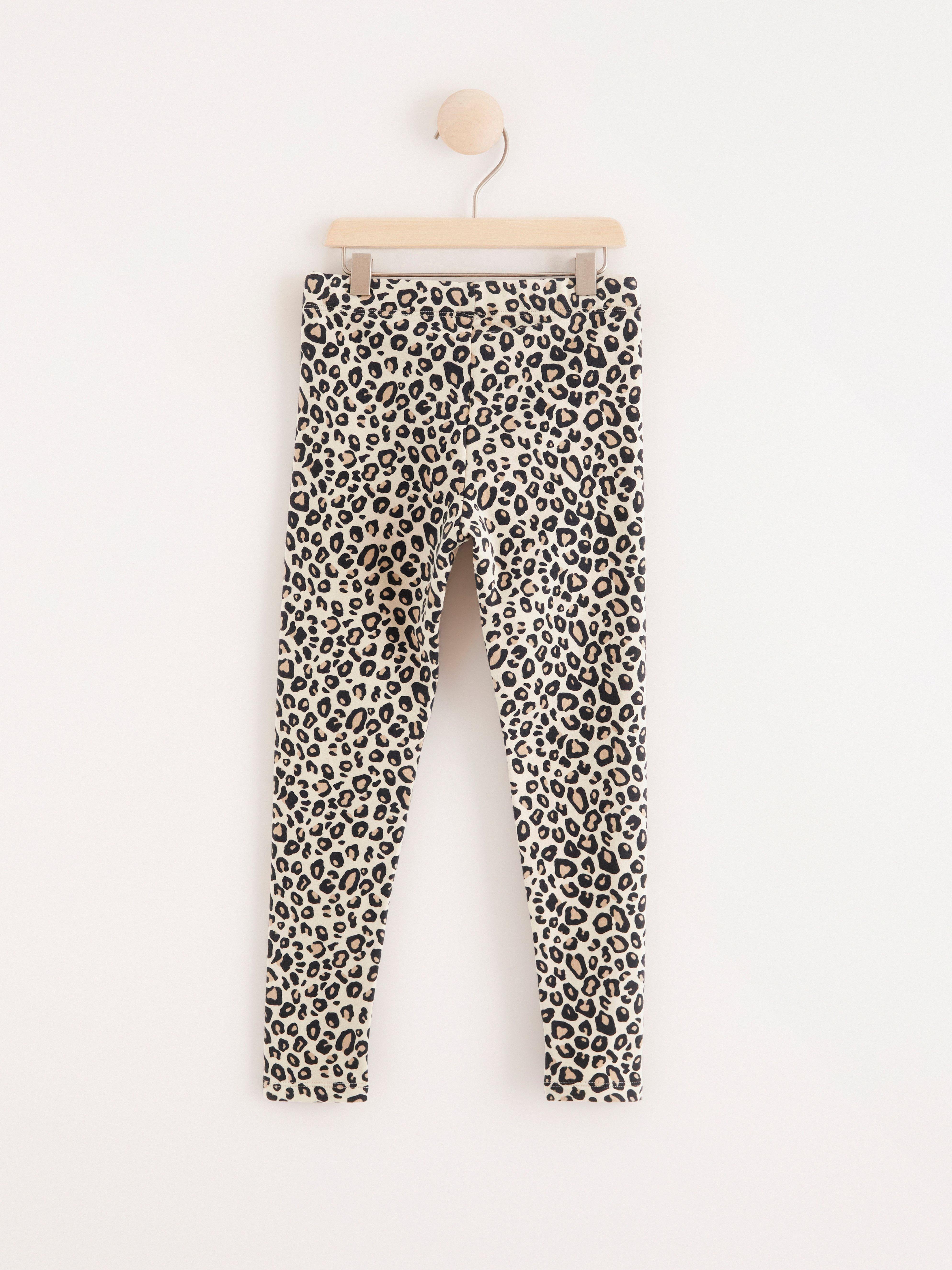 Leggings - Barn - Beige