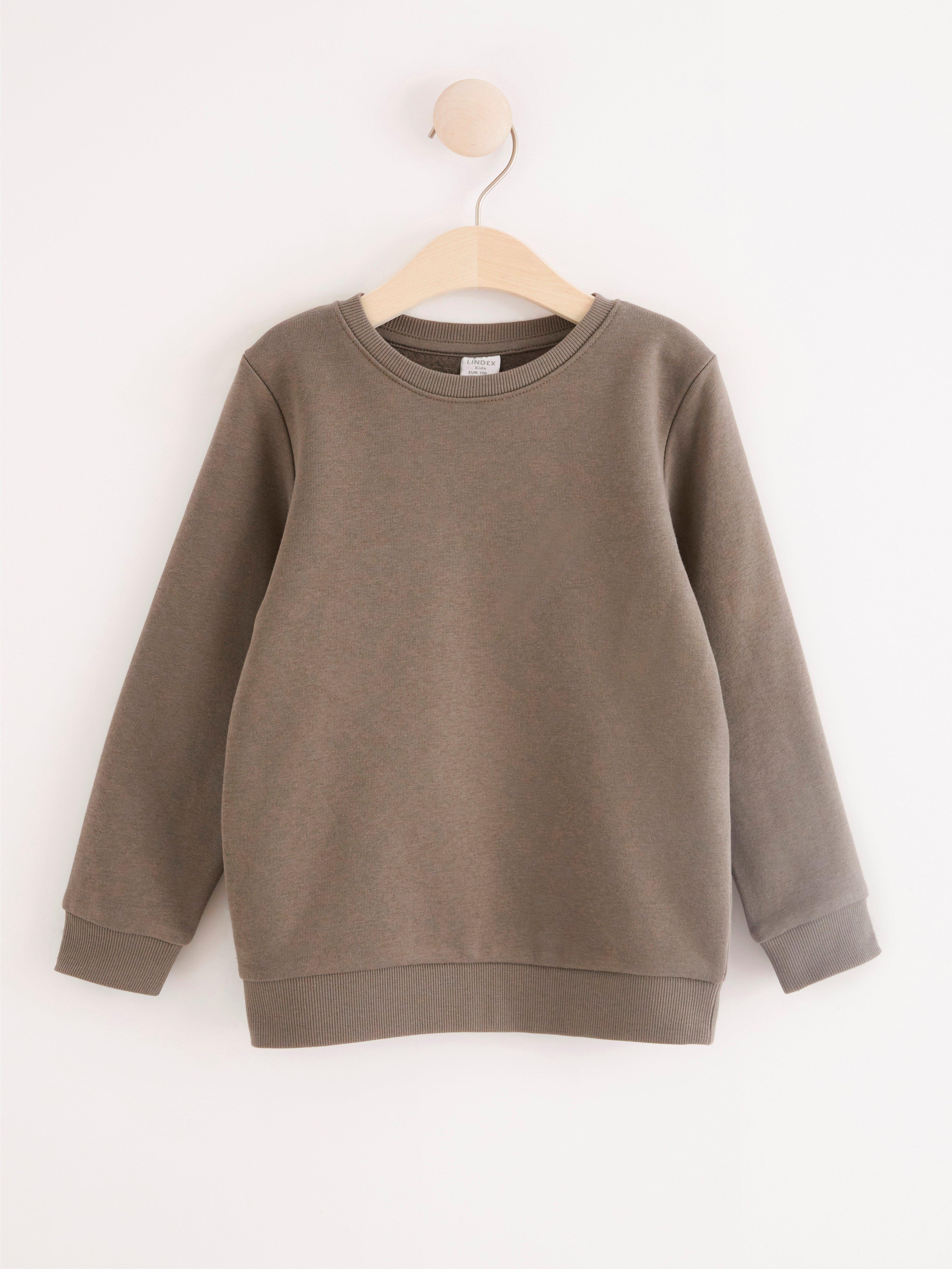 Sweatshirt - Barn - Khaki