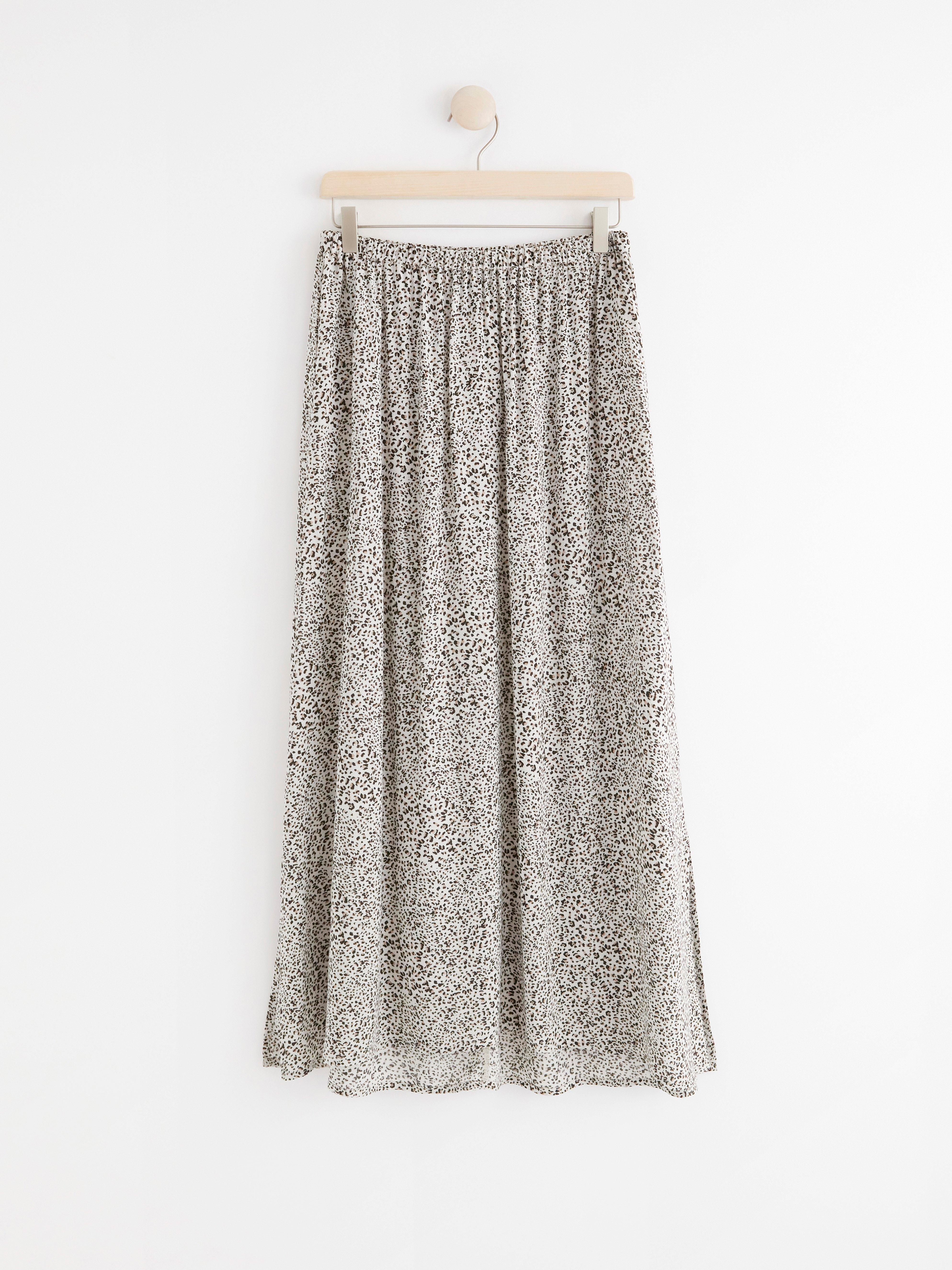 Maksihame - Naiset - Beige