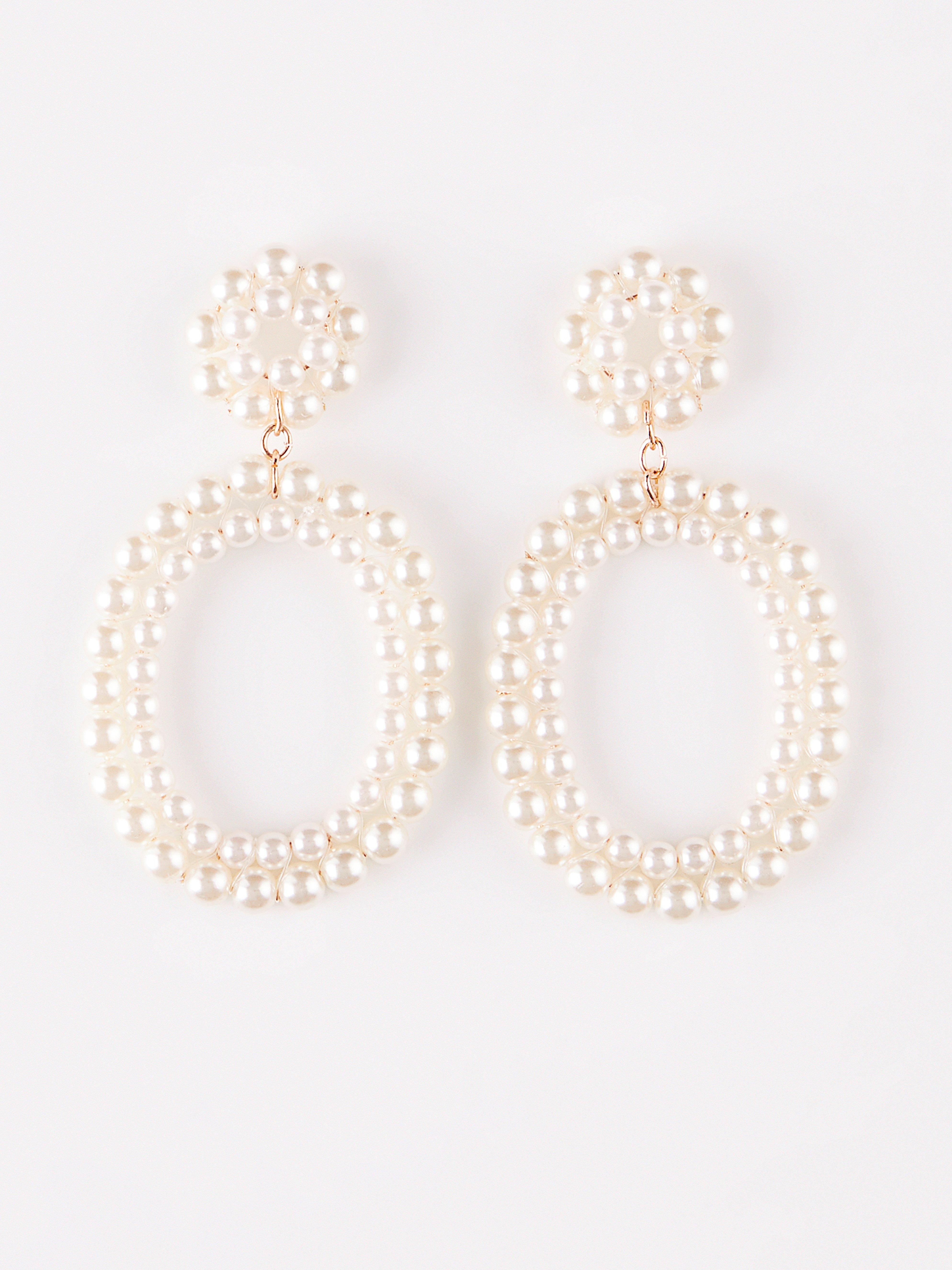 Earrings - Womens Wear - White