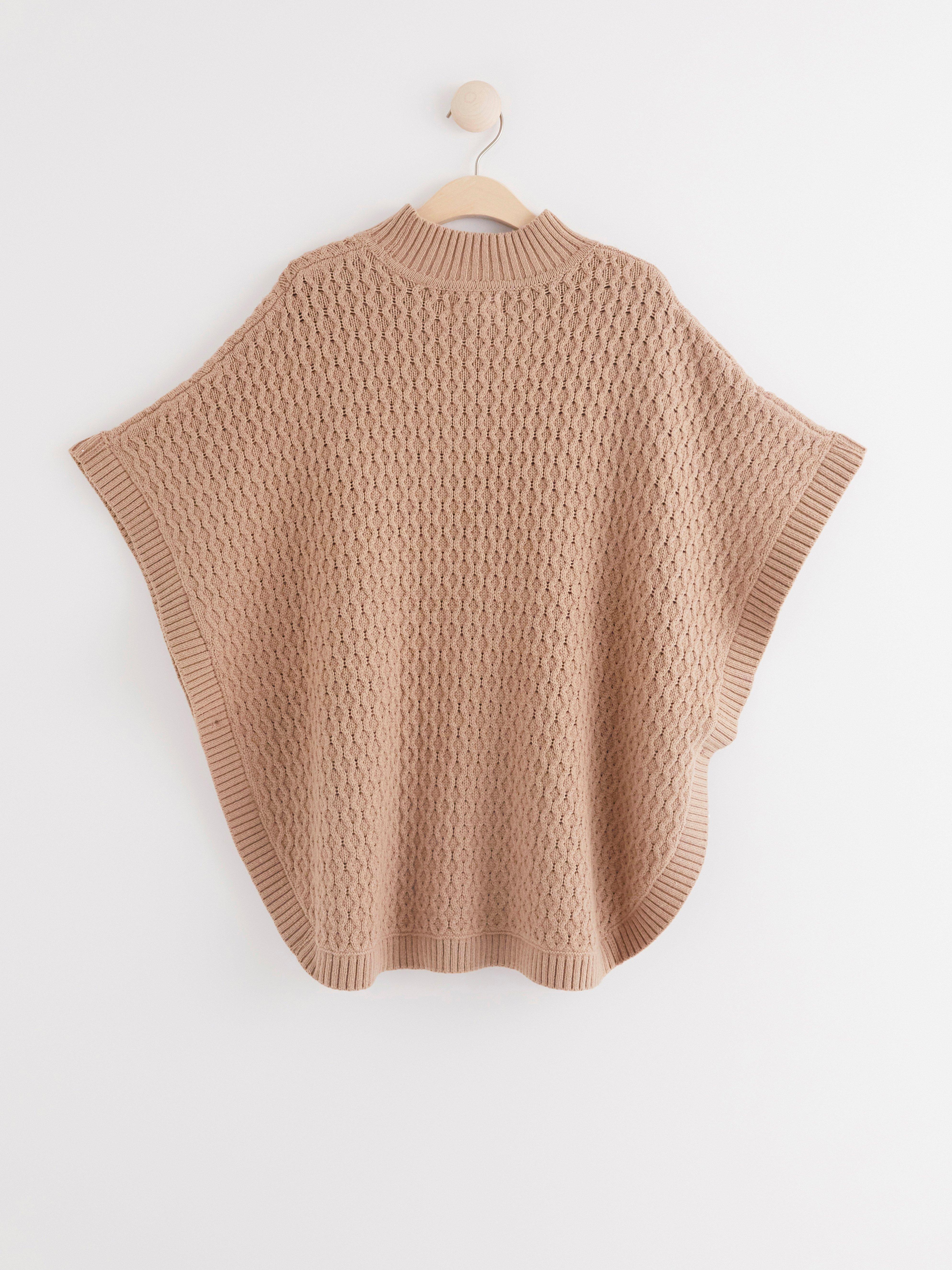 Poncho - Womens Wear - Brown