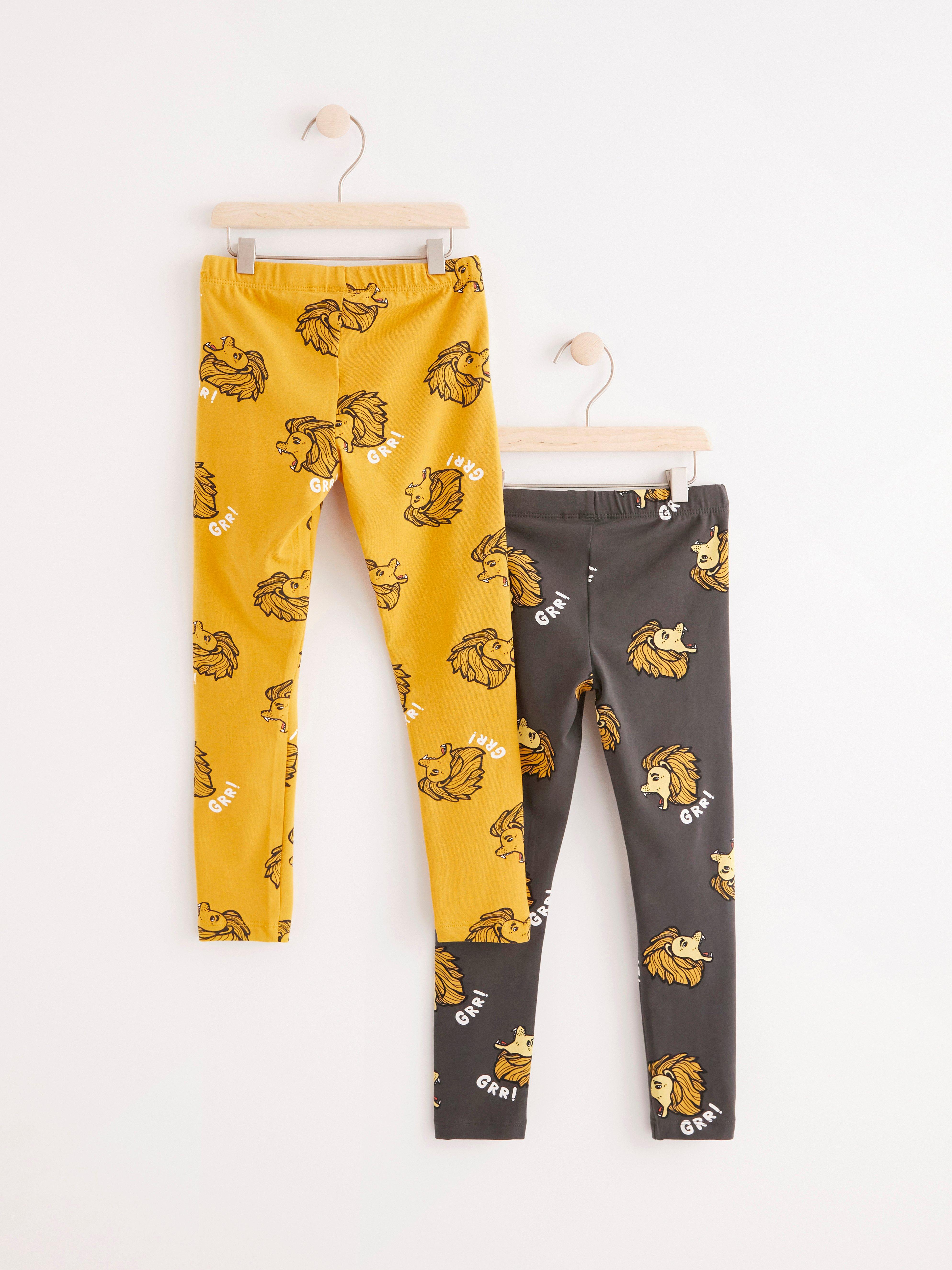 Leggings - Barn - Grå