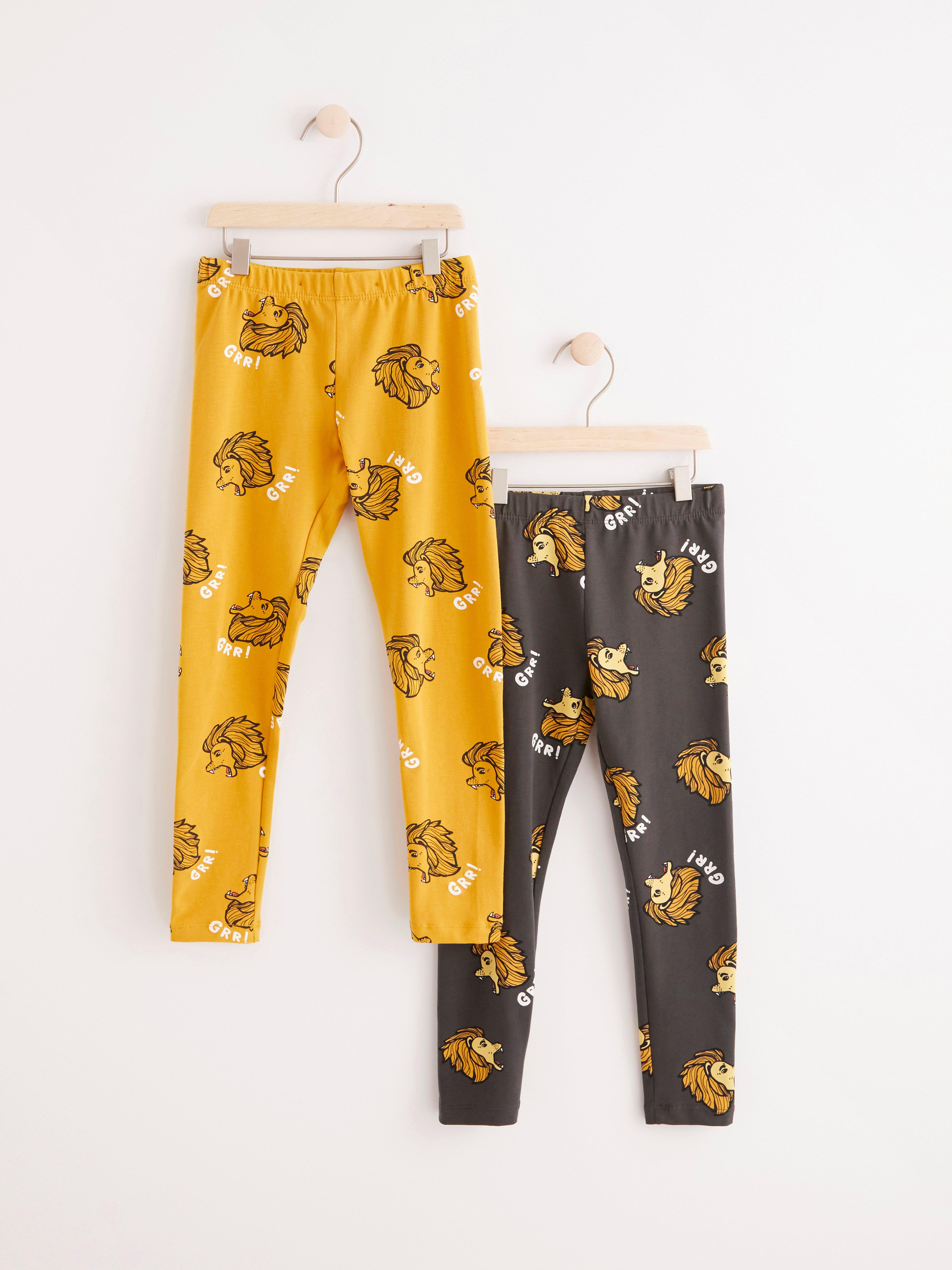 Leggings - Barn - Grå