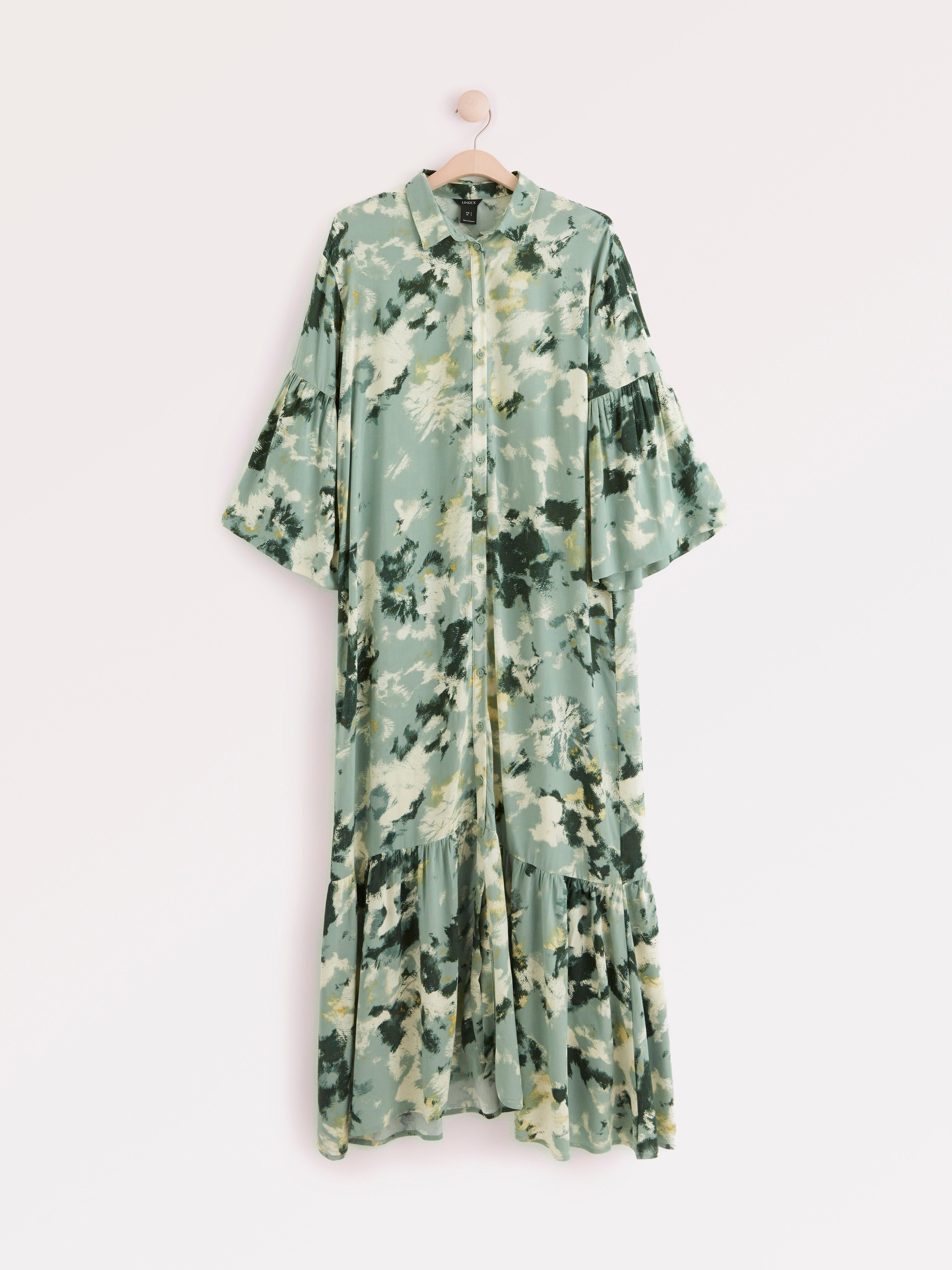 Kjole - Dame - Grønn