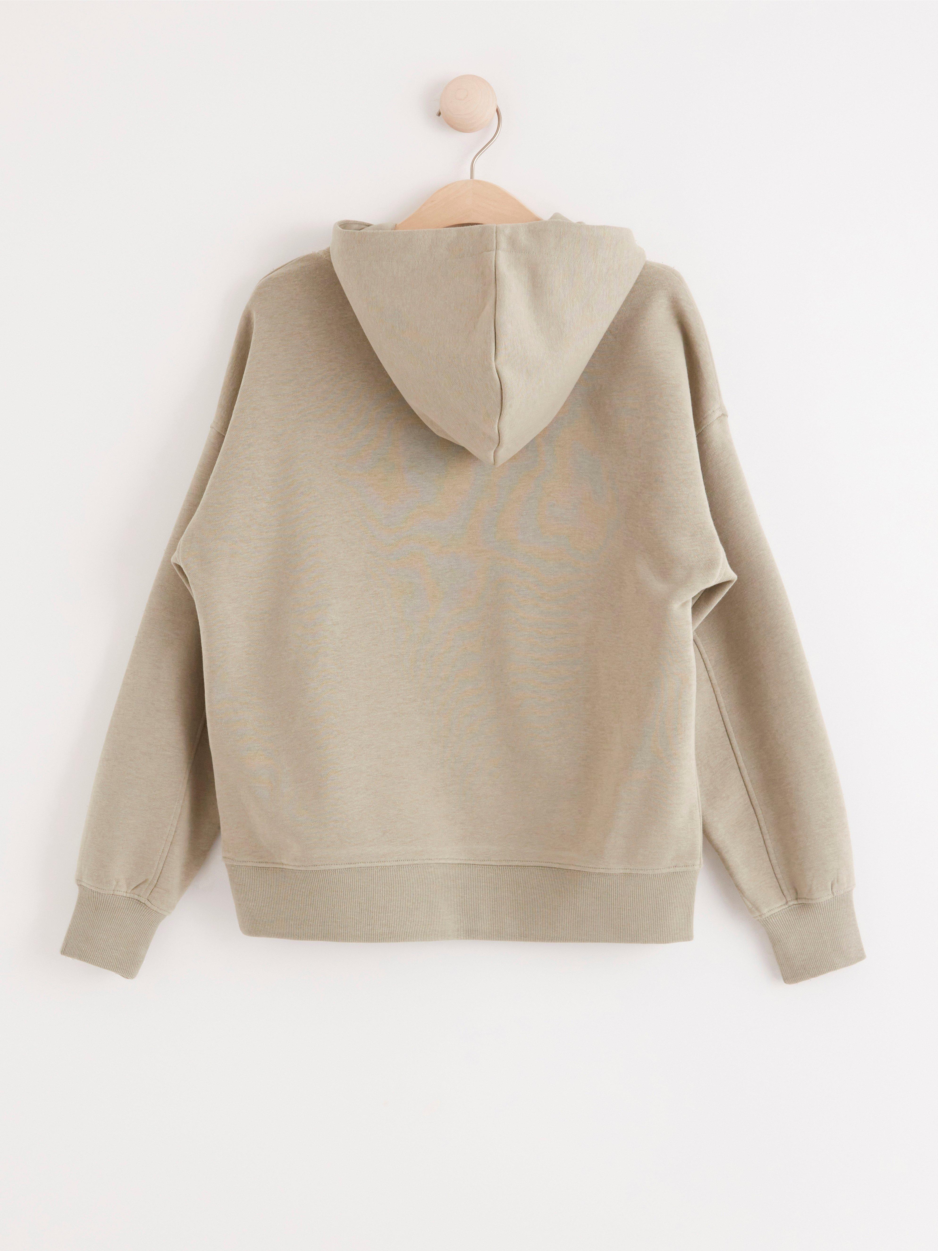 Hooded Sweatshirt - Kids Wear - Khaki