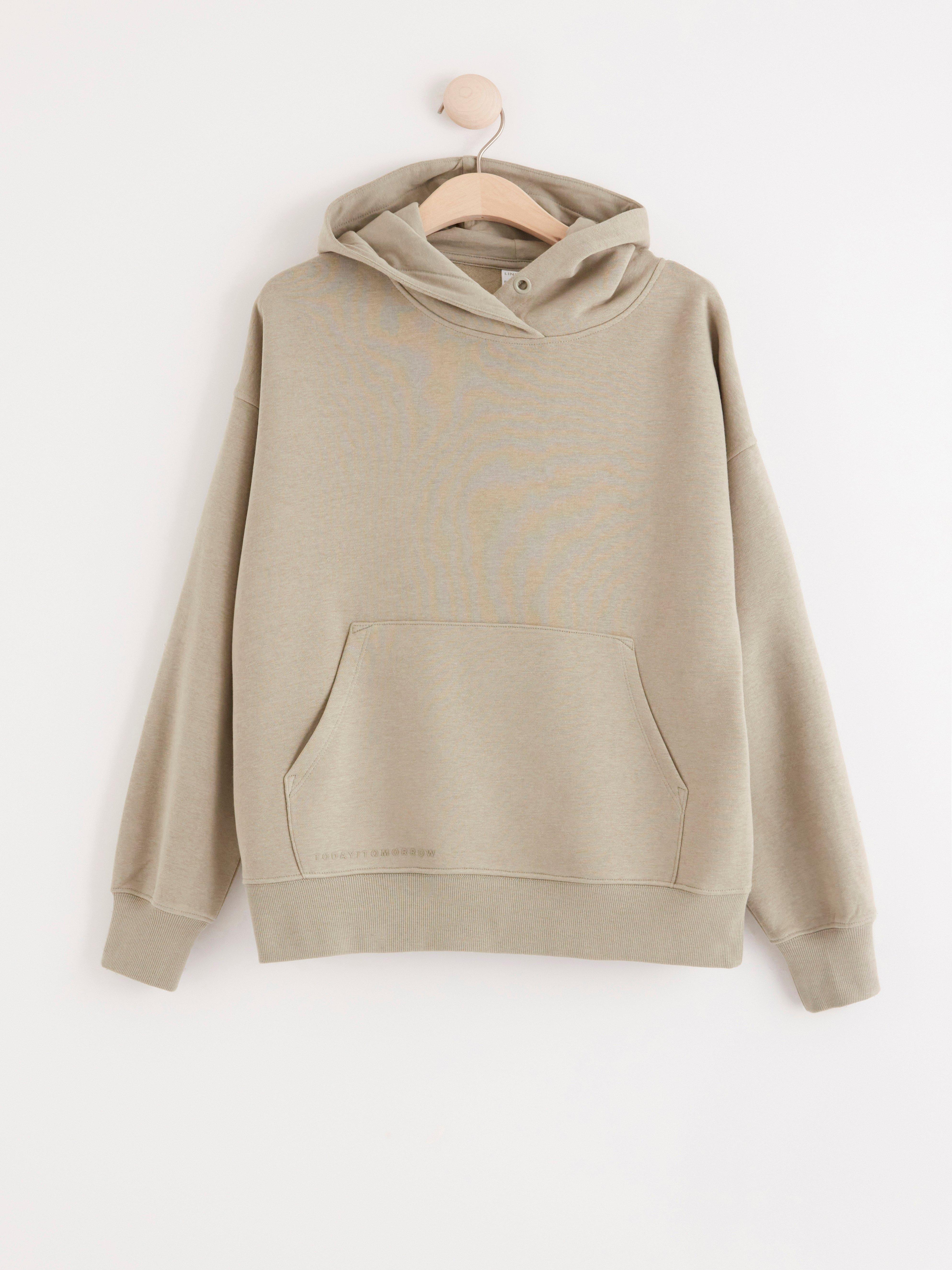 Hooded Sweatshirt - Kids Wear - Khaki
