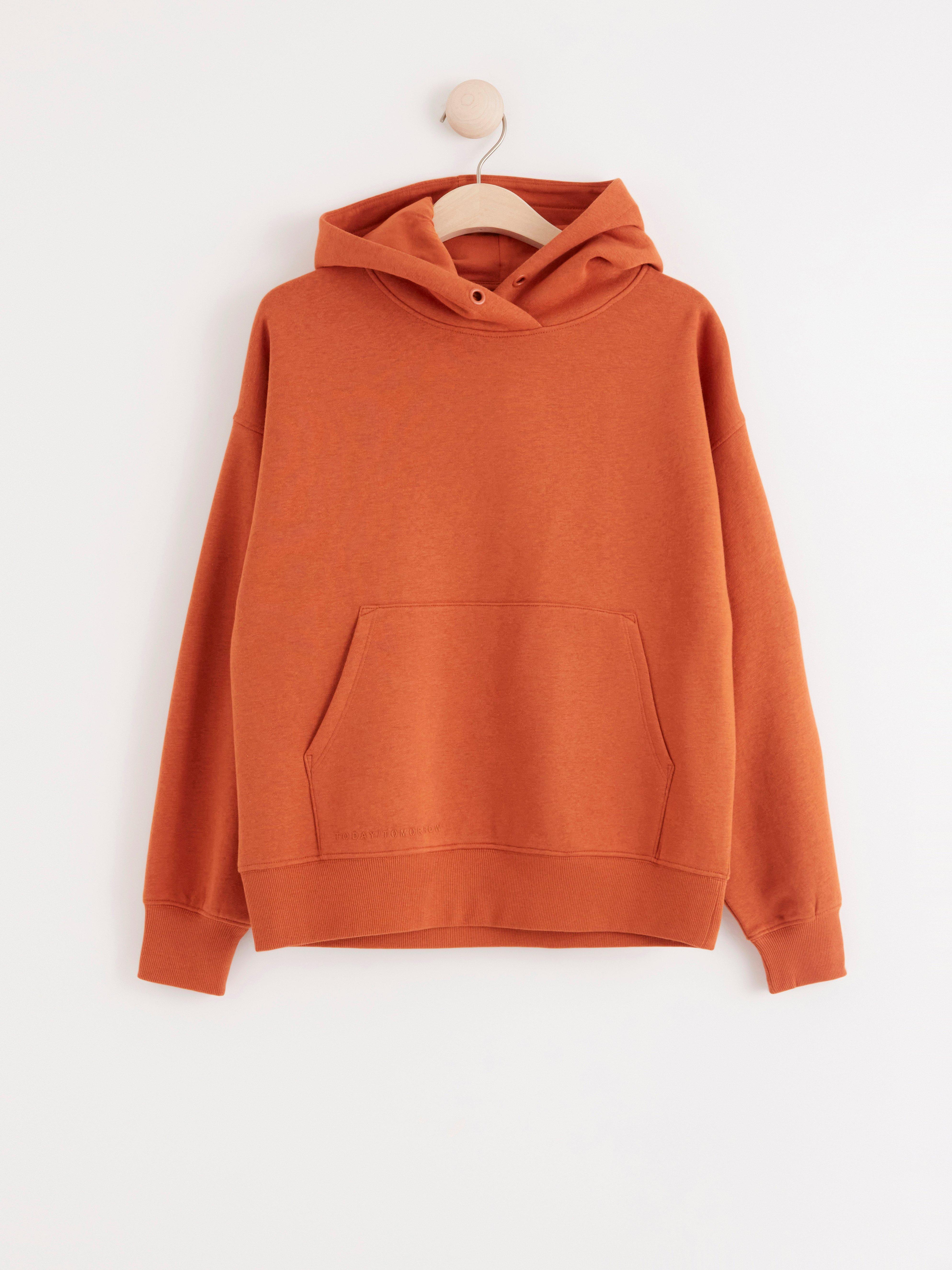 Hooded Sweatshirt - Kids Wear - Orange