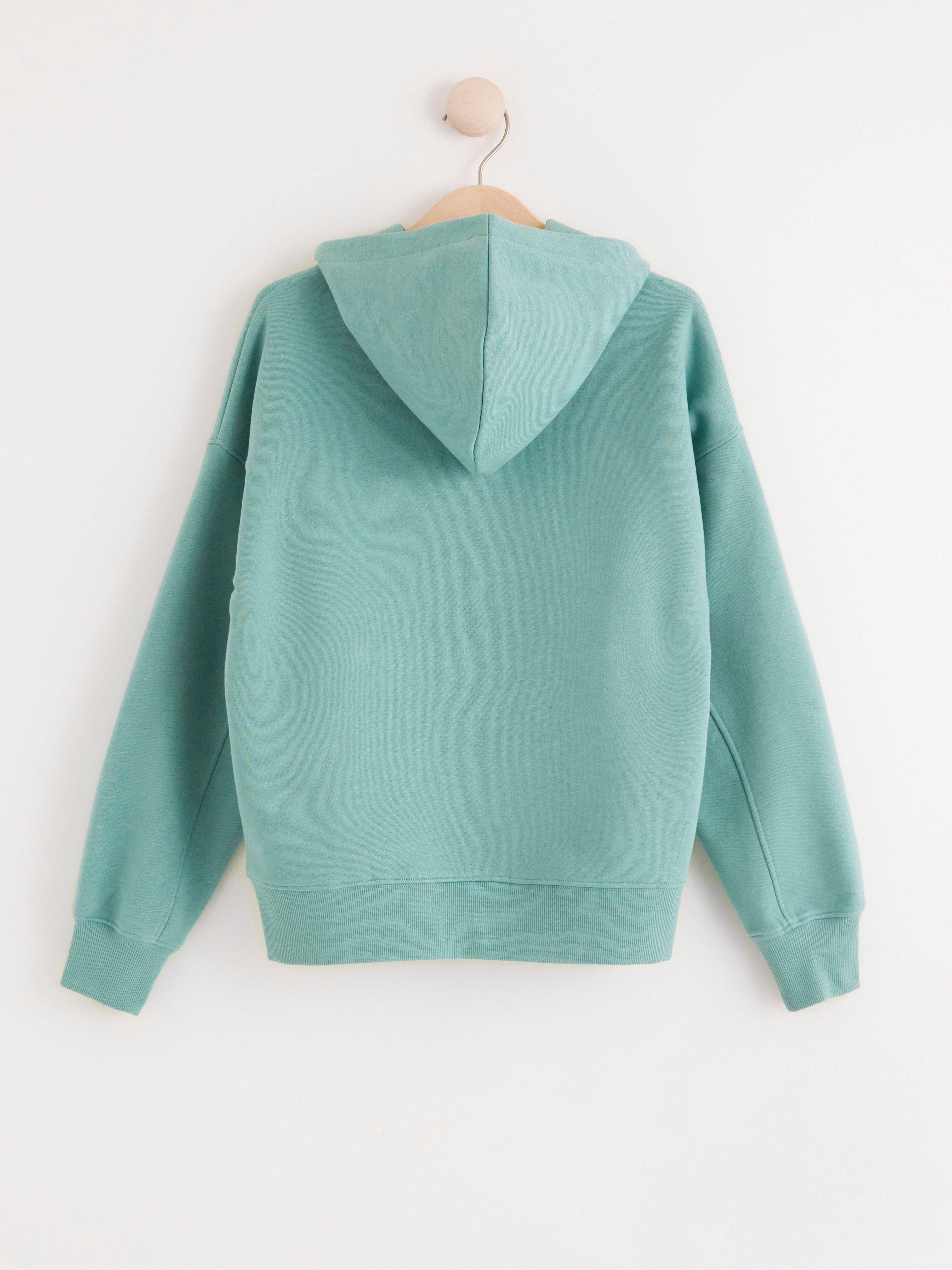 Hooded Sweatshirt - Kids Wear - Turquoise