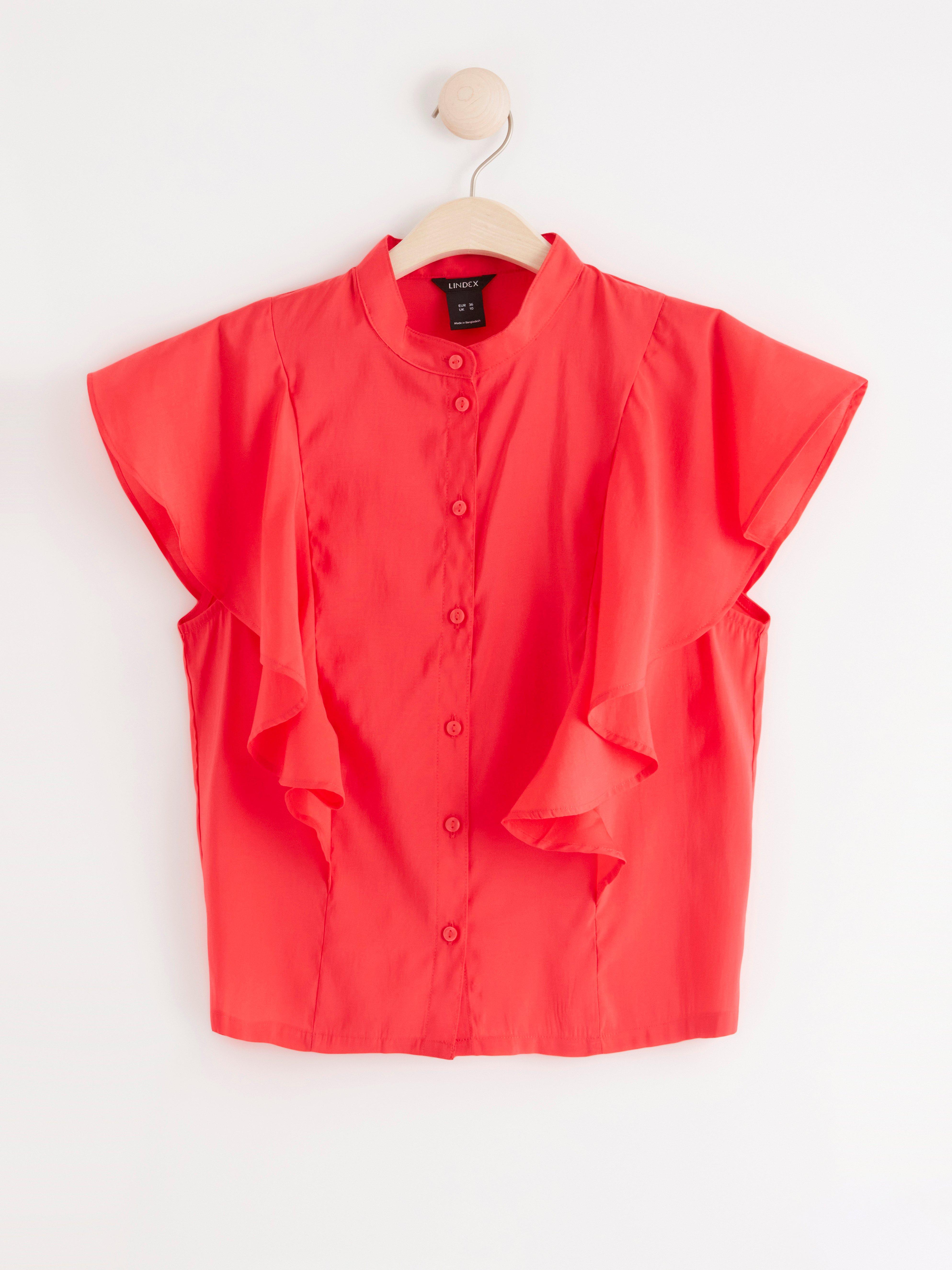 Blouse - Womens Wear - Red