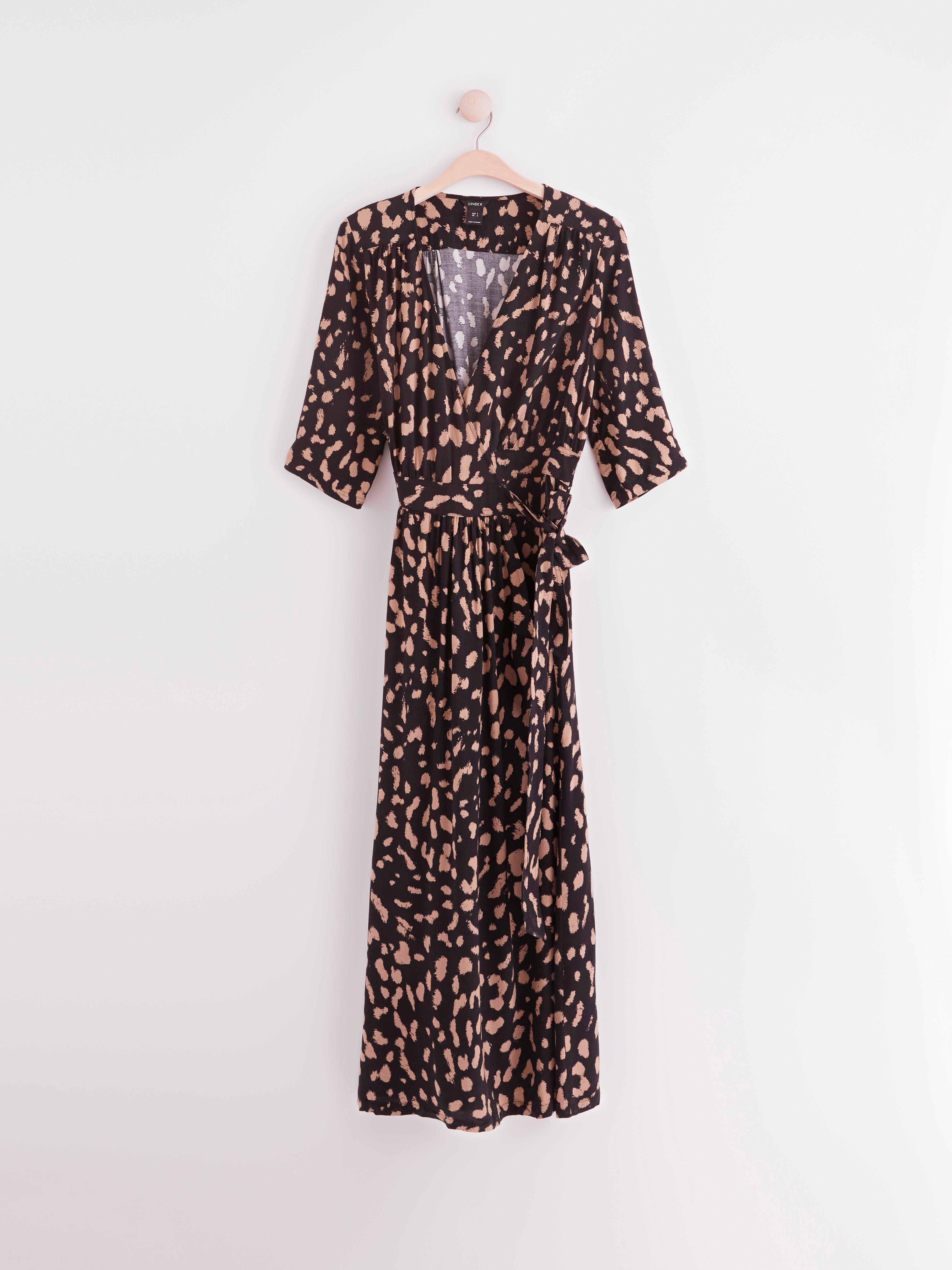 Wrap Dress - Womens Wear - Black