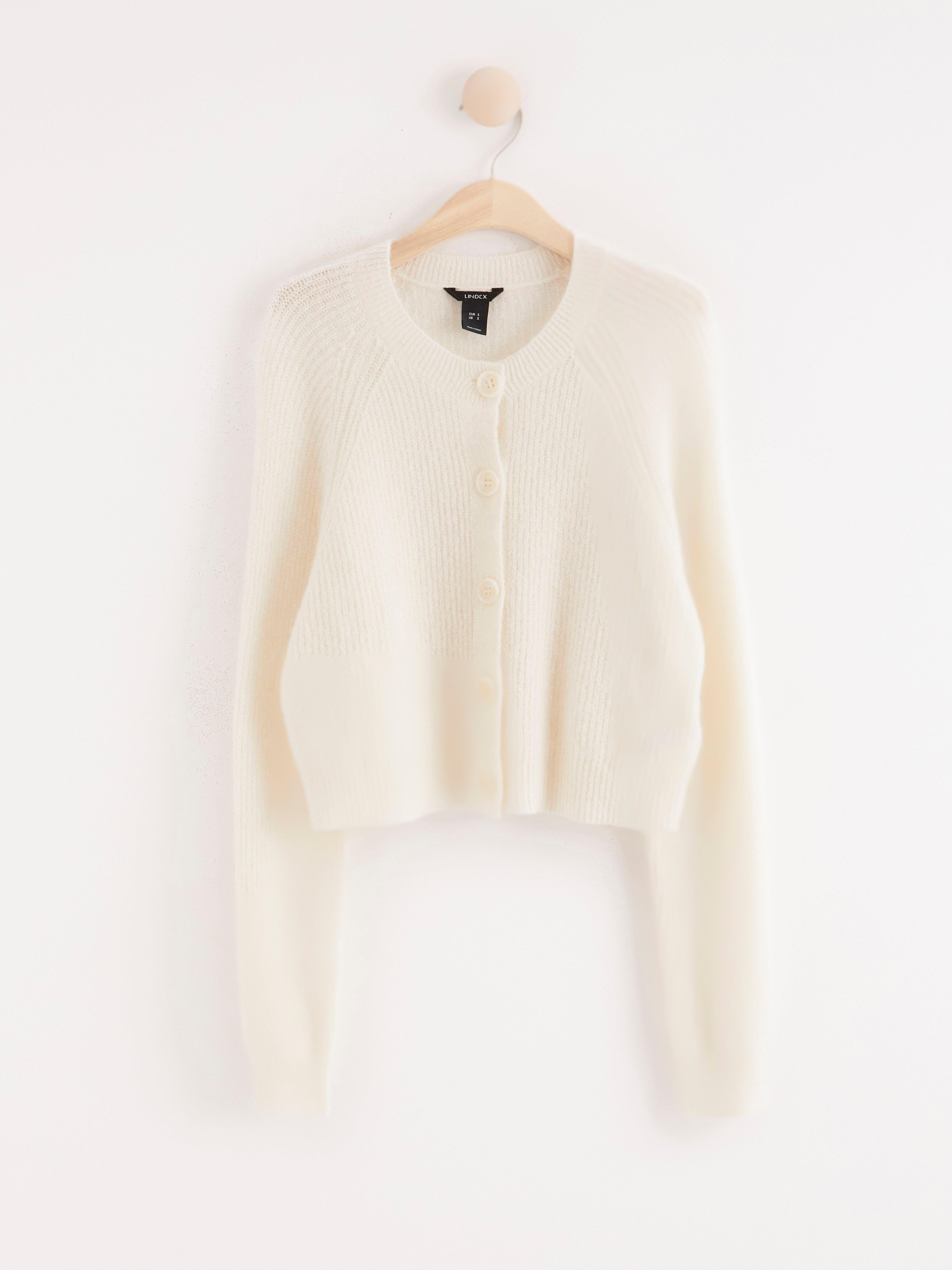 Cardigan - Dam - Vit