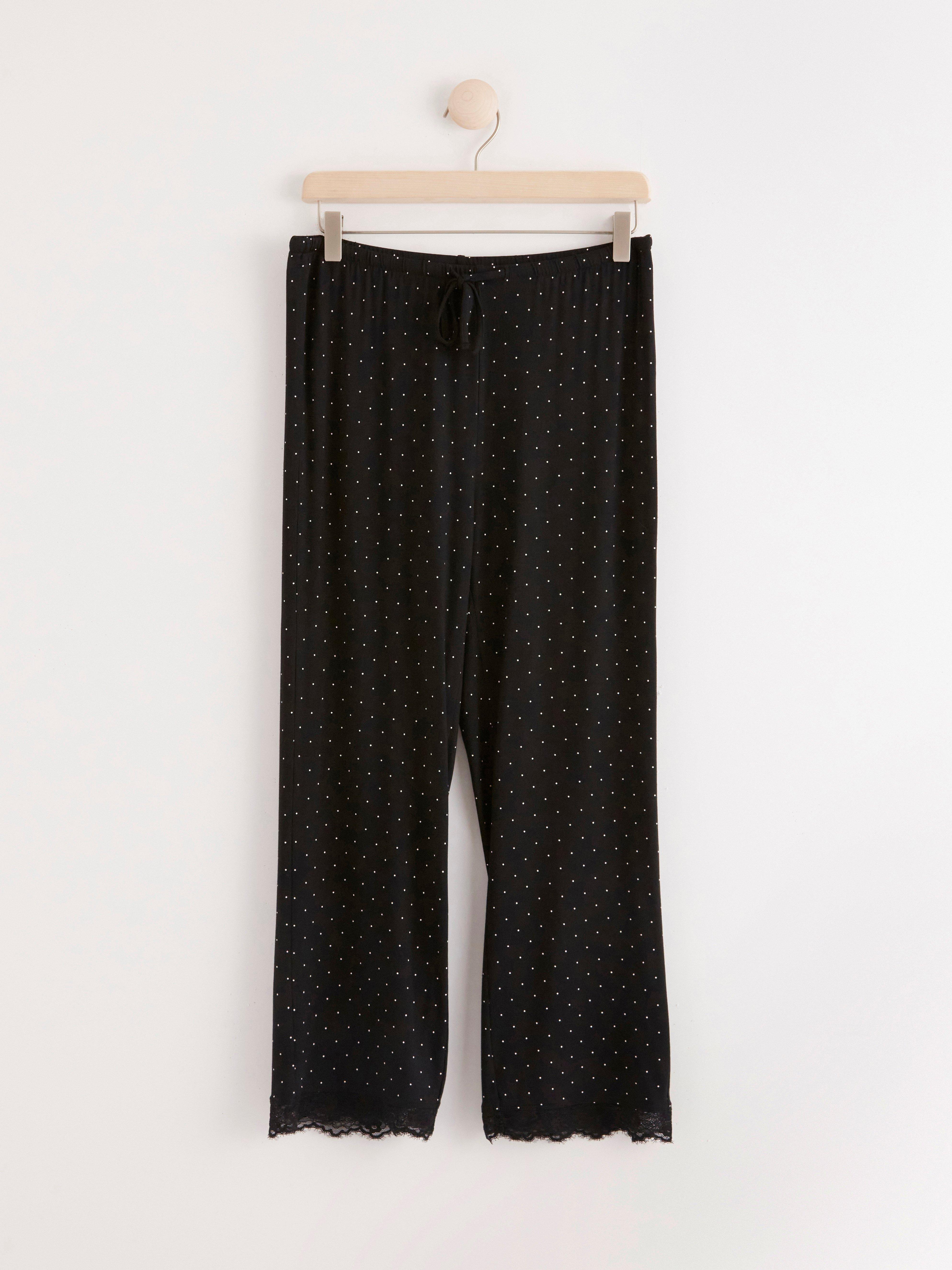 Pyjama Trousers - Lingerie - Black
