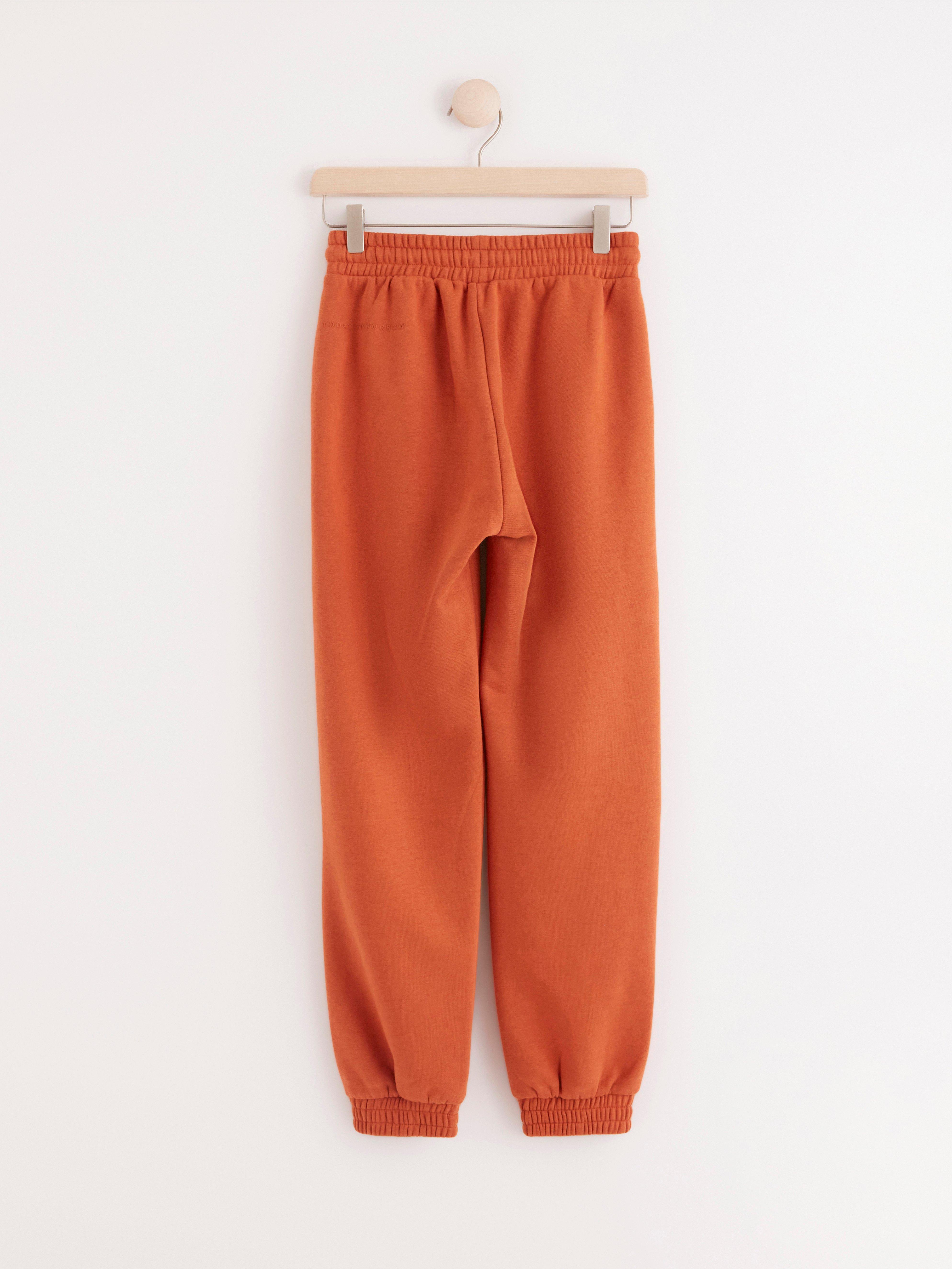 Sweat Pants - Kids Wear - Orange
