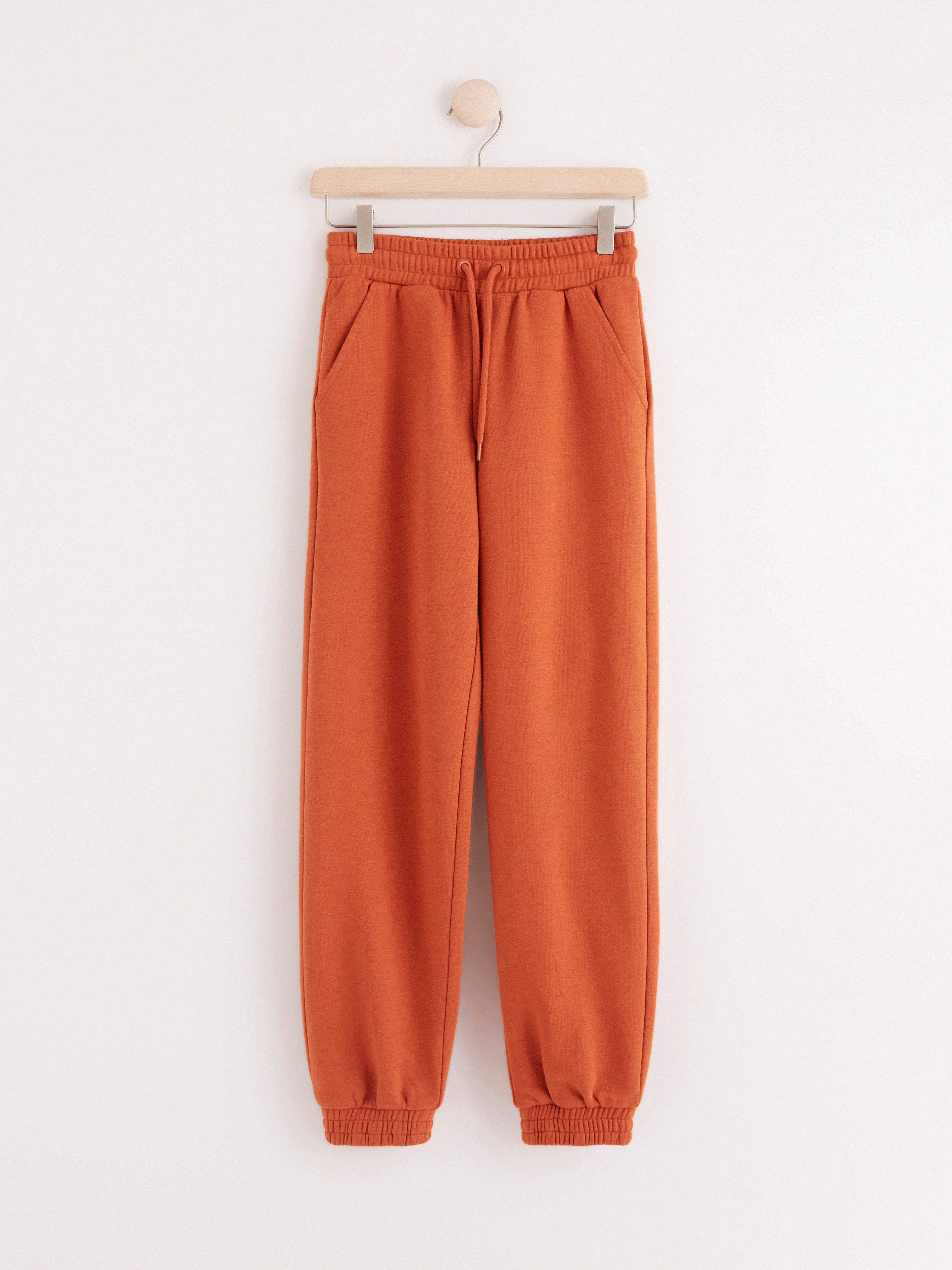 Sweat Pants - Kids Wear - Orange