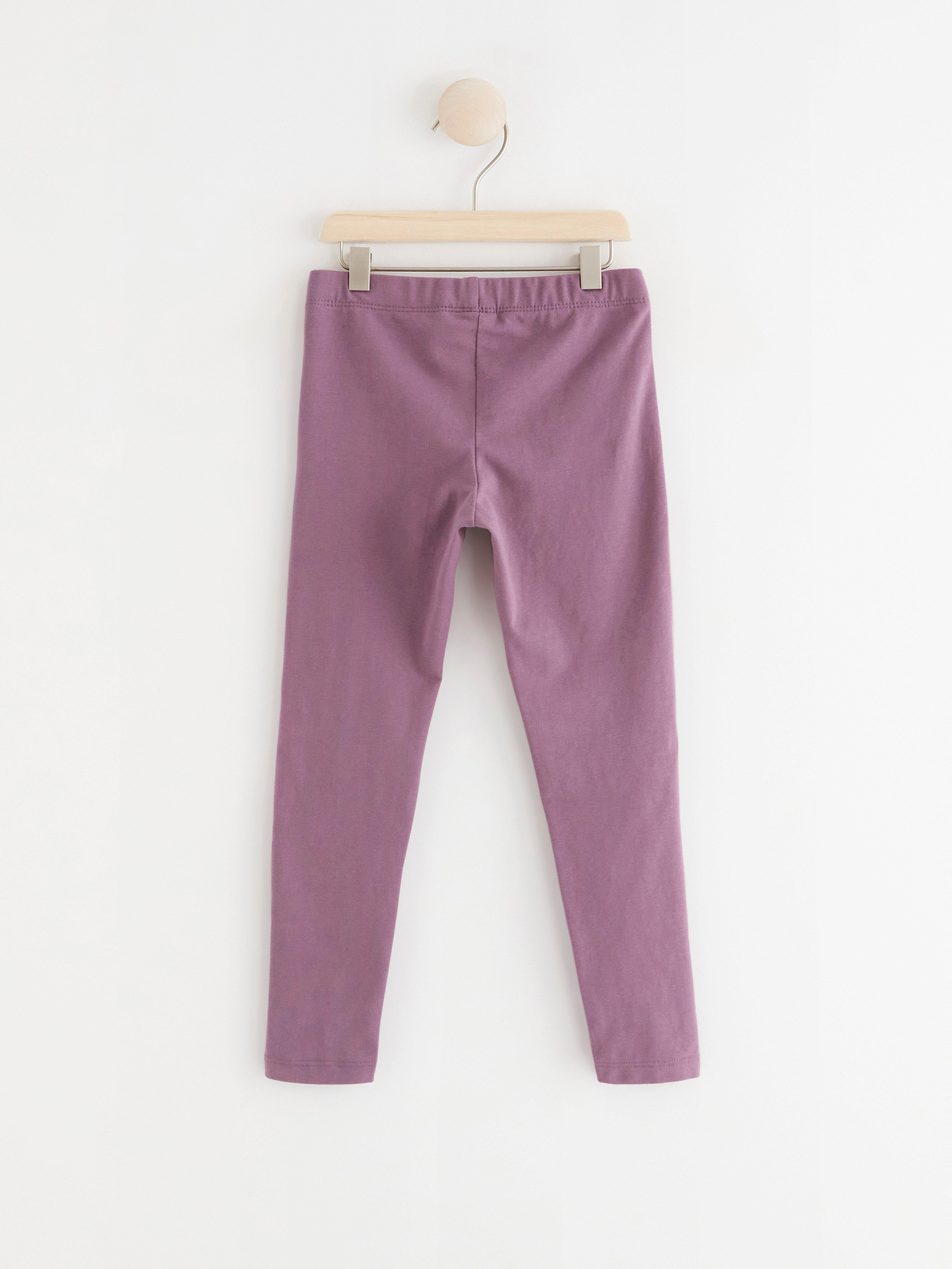 Leggings - Barn - Lila