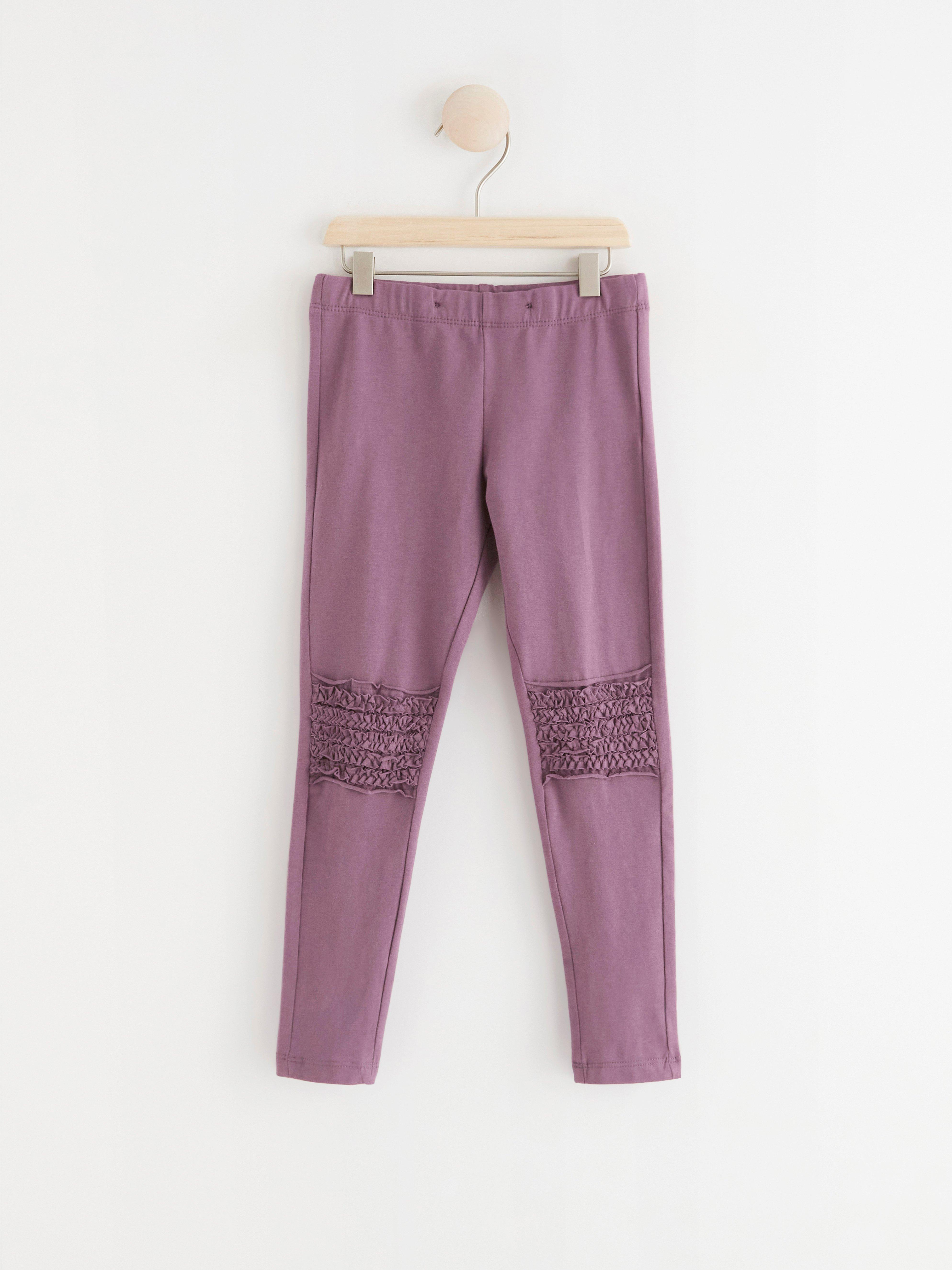 Leggings - Barn - Lila