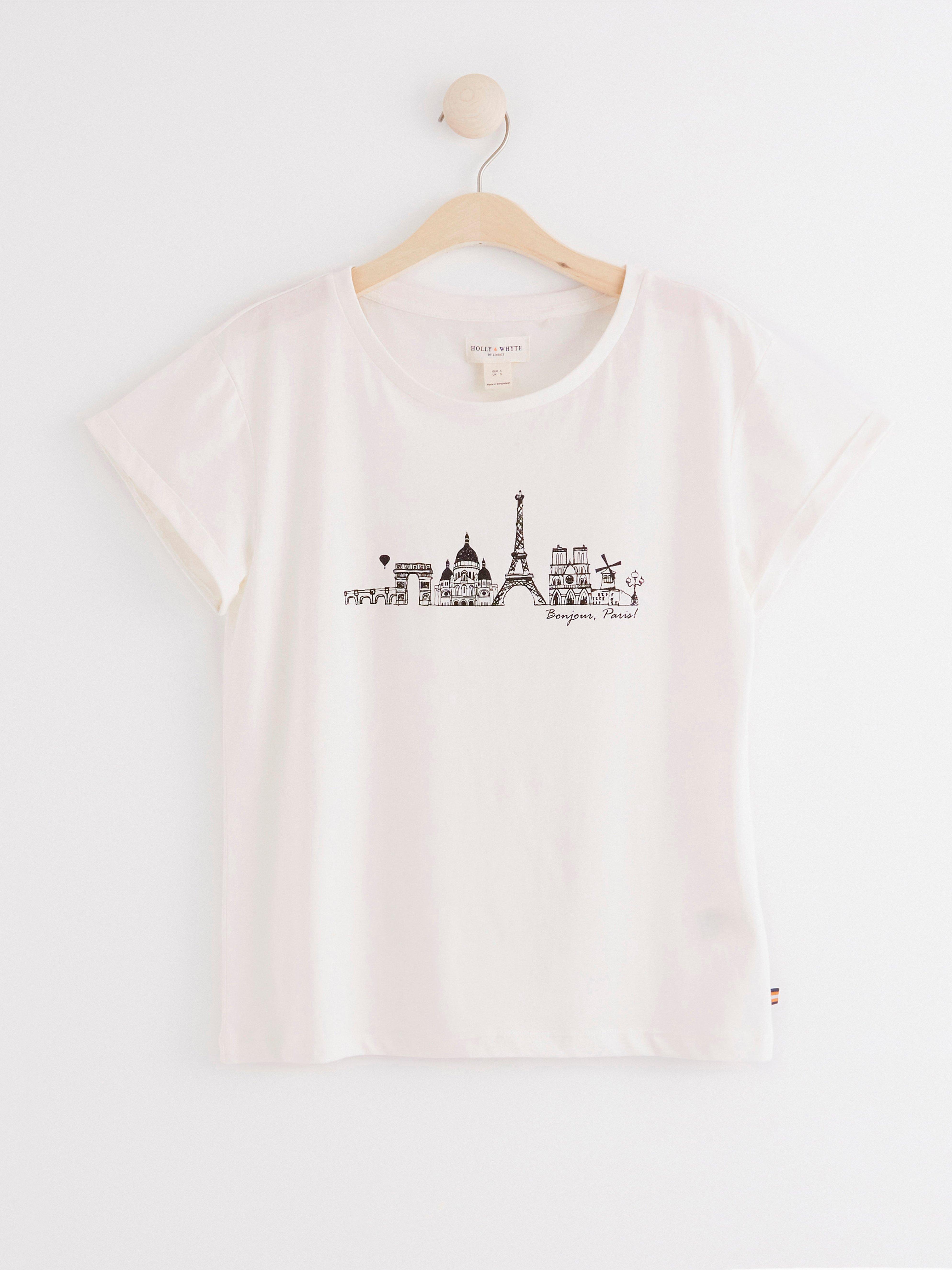 T-paita - Naiset - Valkoinen