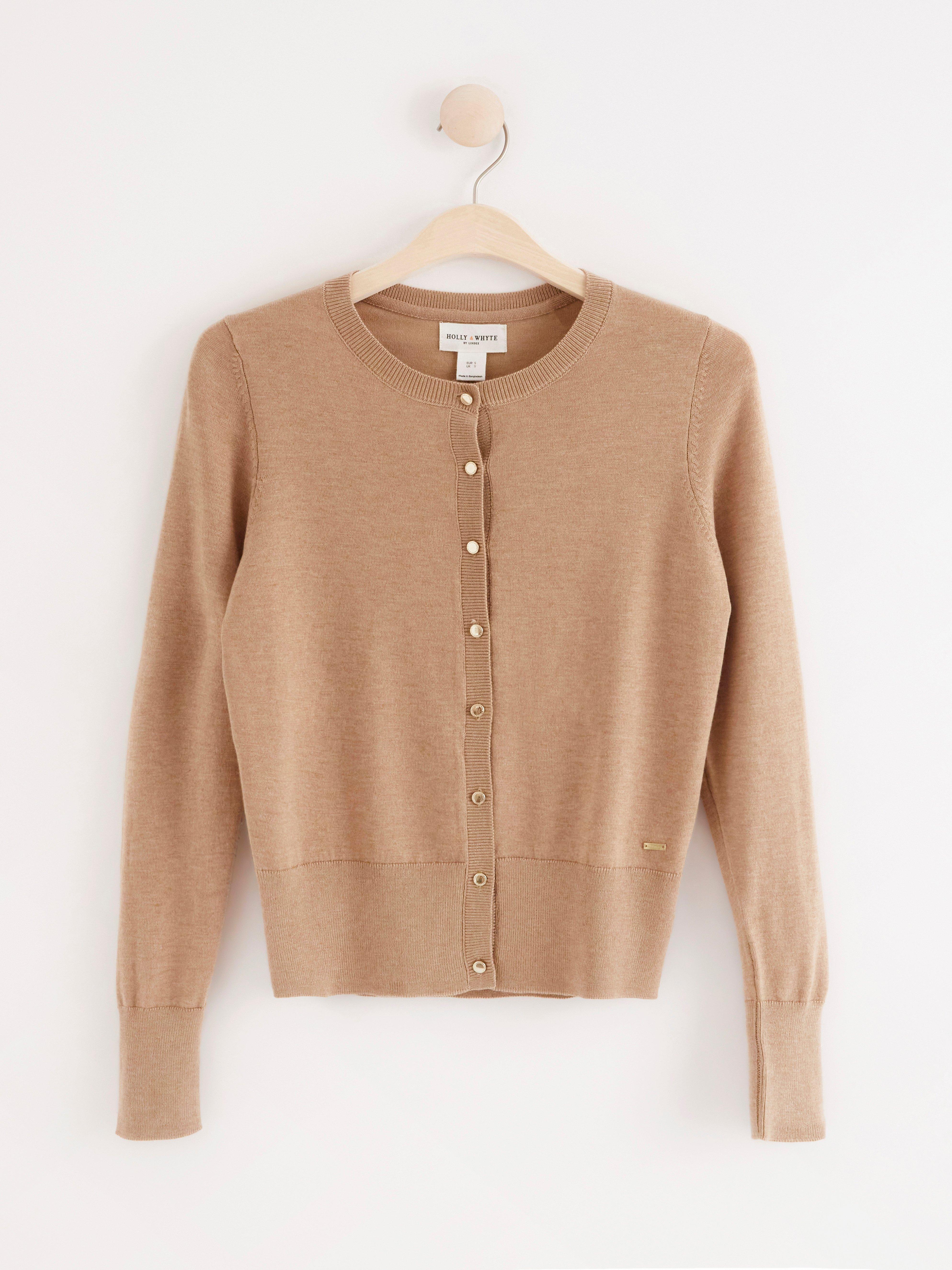 Cardigan - Womens Wear - Beige