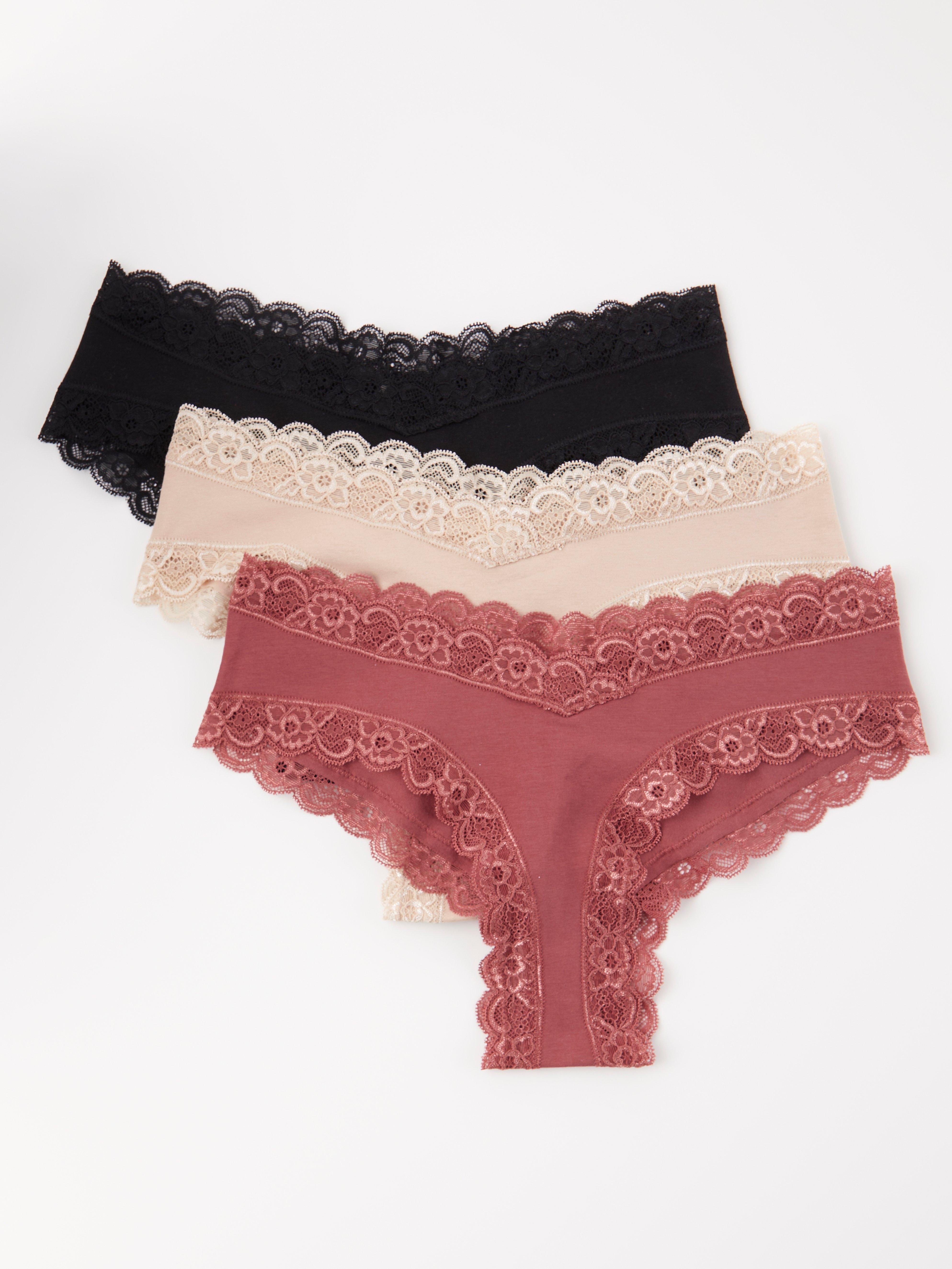 MOM 3-pack brazilian low briefs