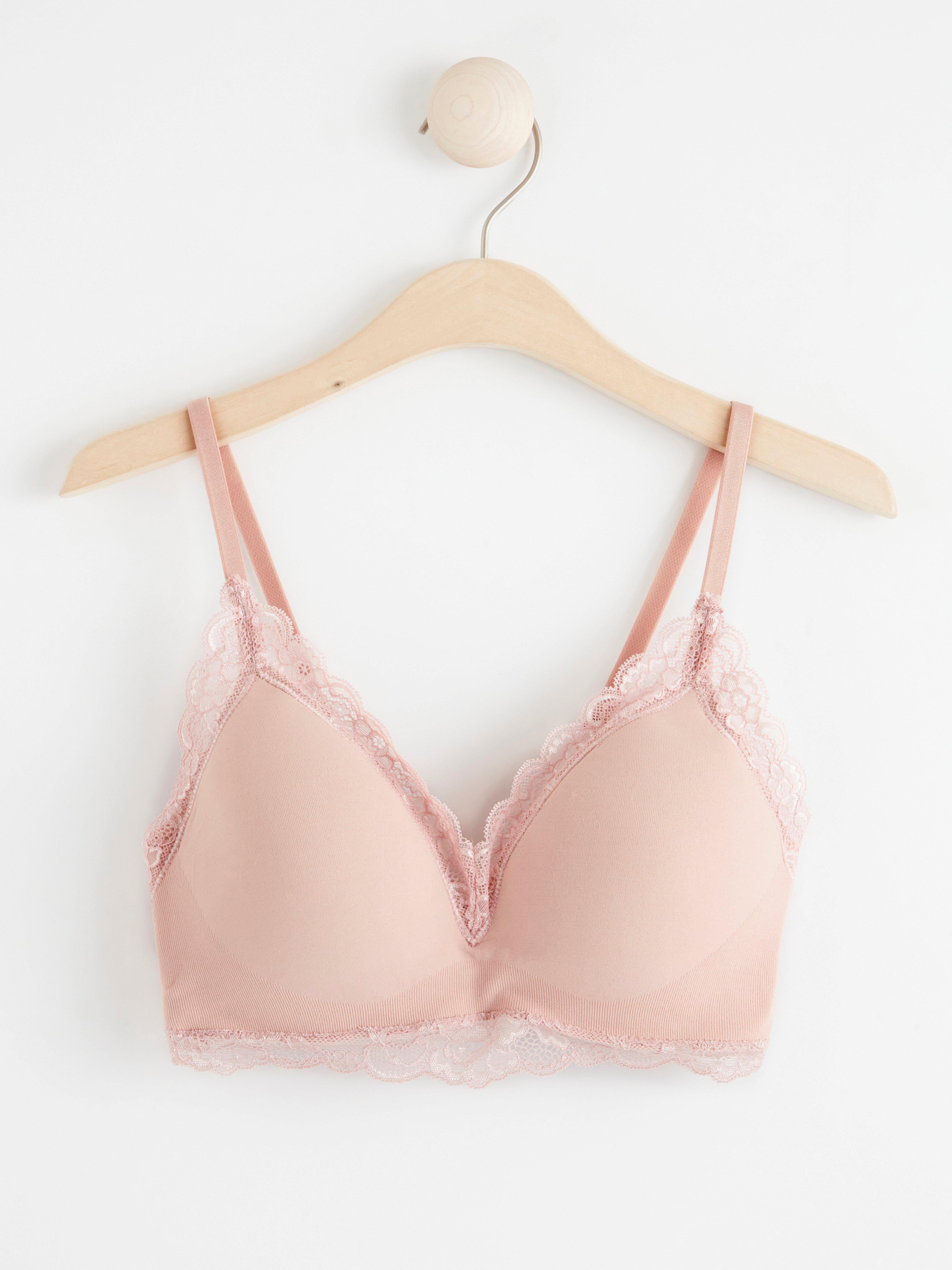 Podprsenka bez kostic Mynta - Spodní prádlo - Růžová