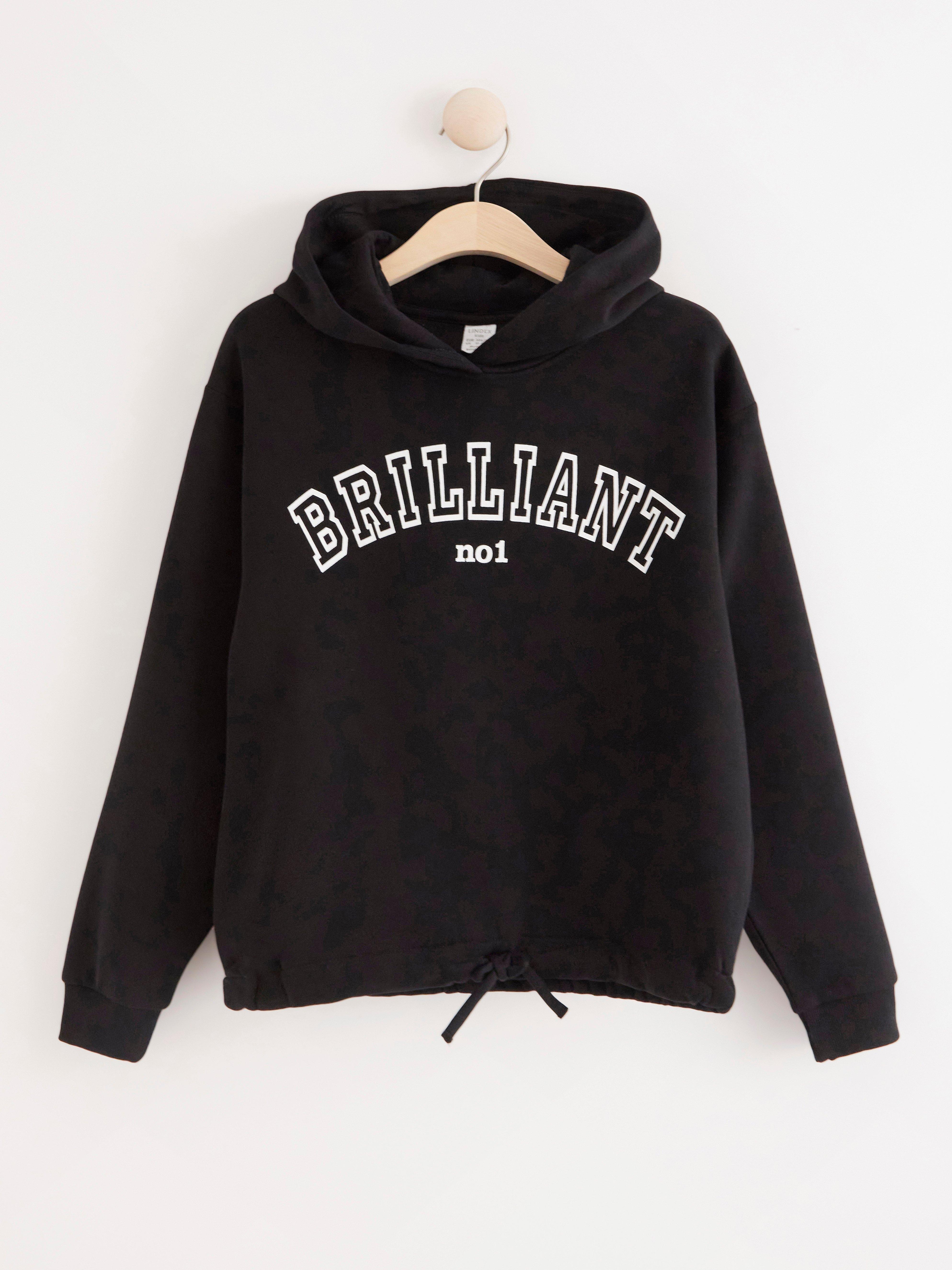 Hooded Sweatshirt - Kids Wear - Black