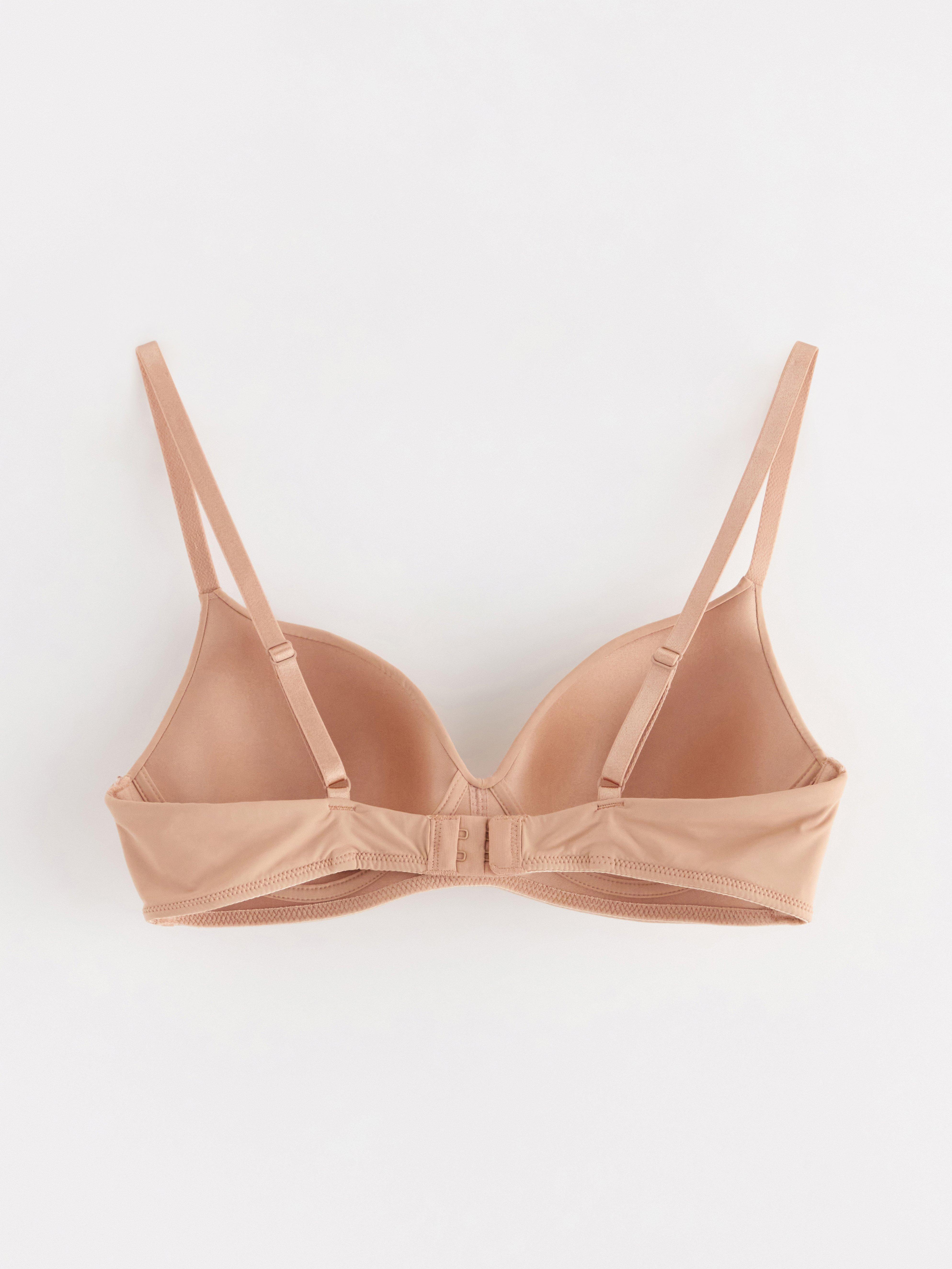 Flora kaarituettomat rintaliivit - Alusvaatteet - Beige