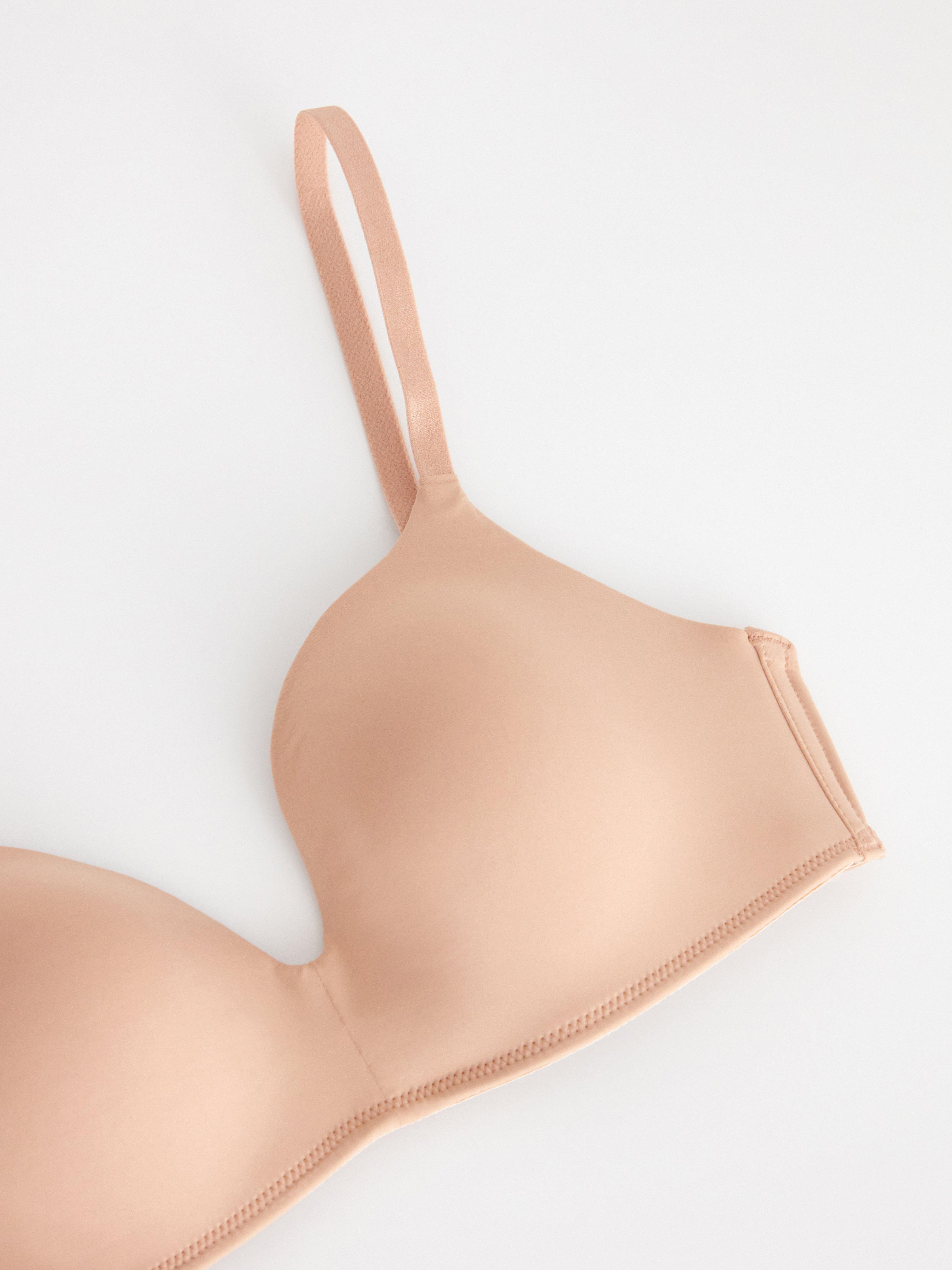 Flora kaarituettomat rintaliivit - Alusvaatteet - Beige