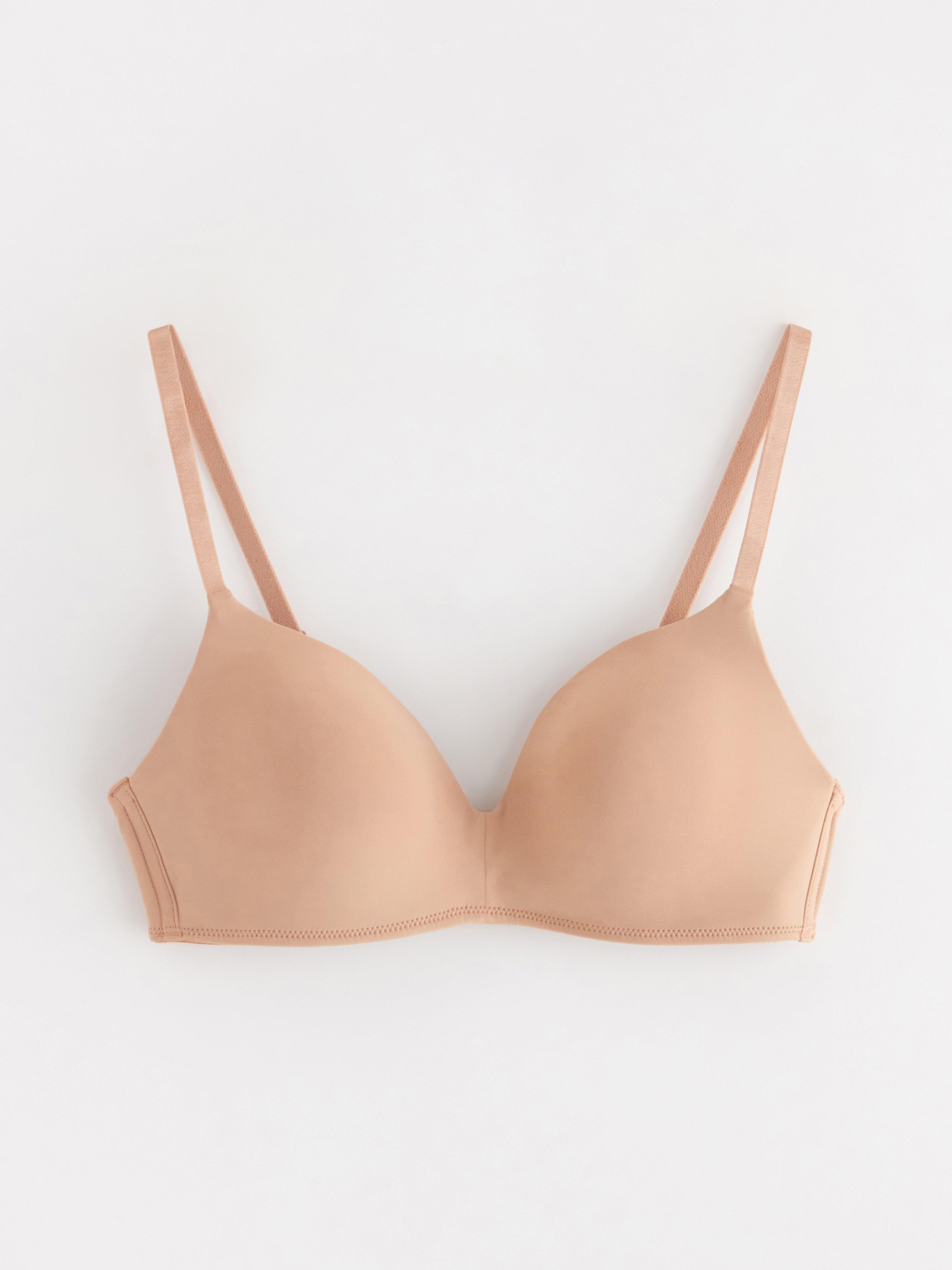 Flora bh utan bygel - Underkläder - Beige