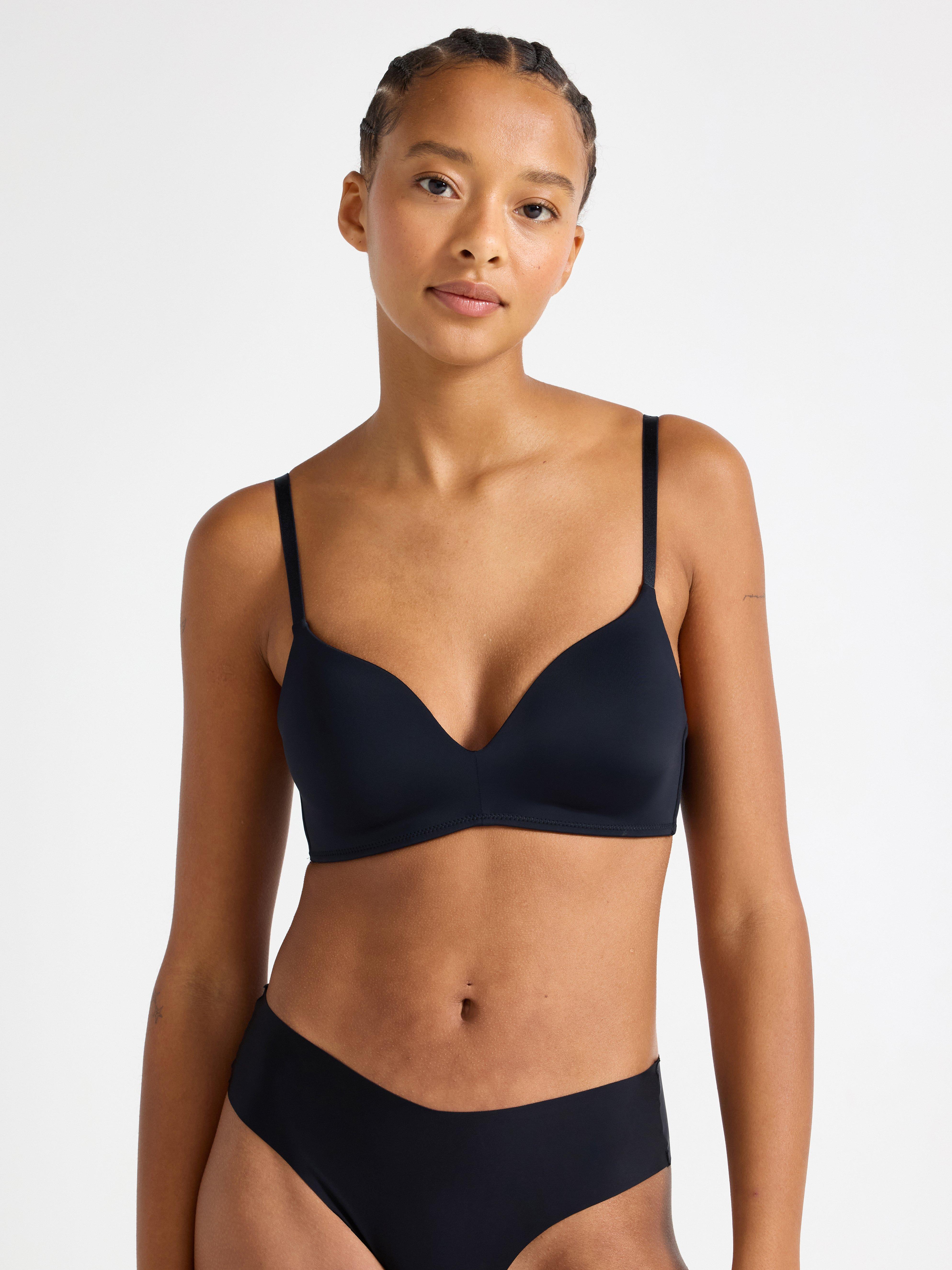Flora Wirefree Bra - Lingerie - Black