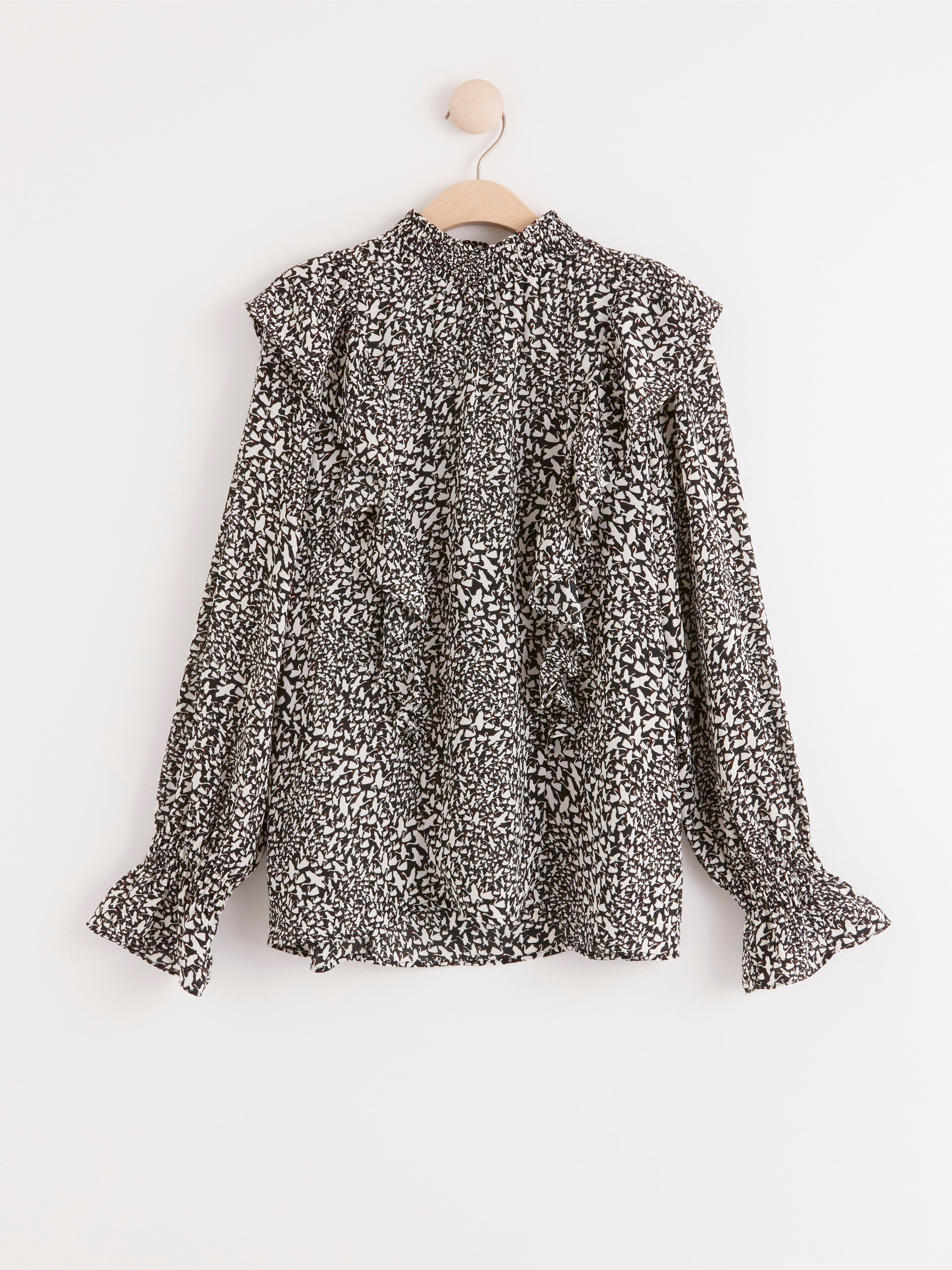 Bluse - Dame - Svart