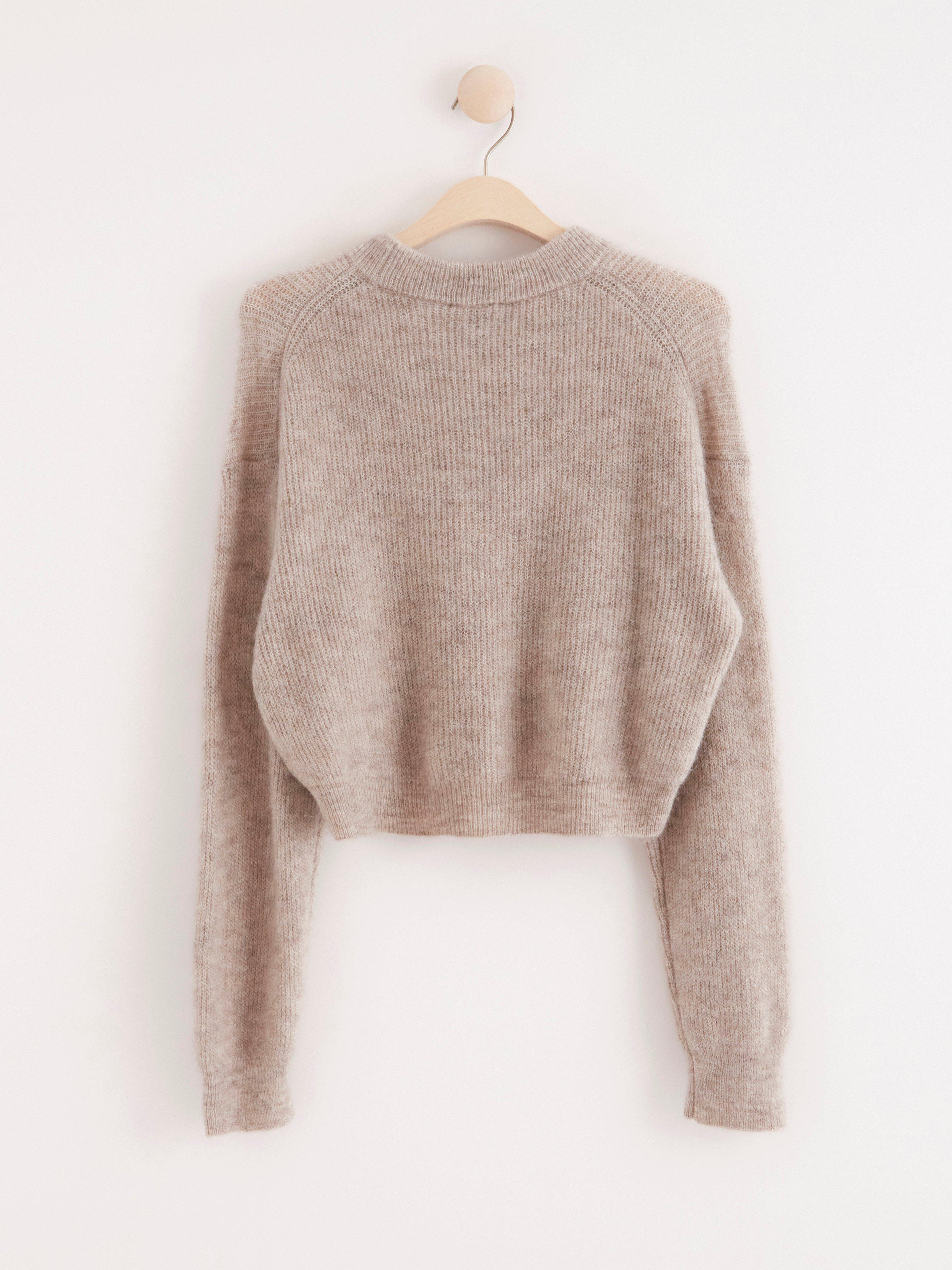 Tröja - Dam - Beige