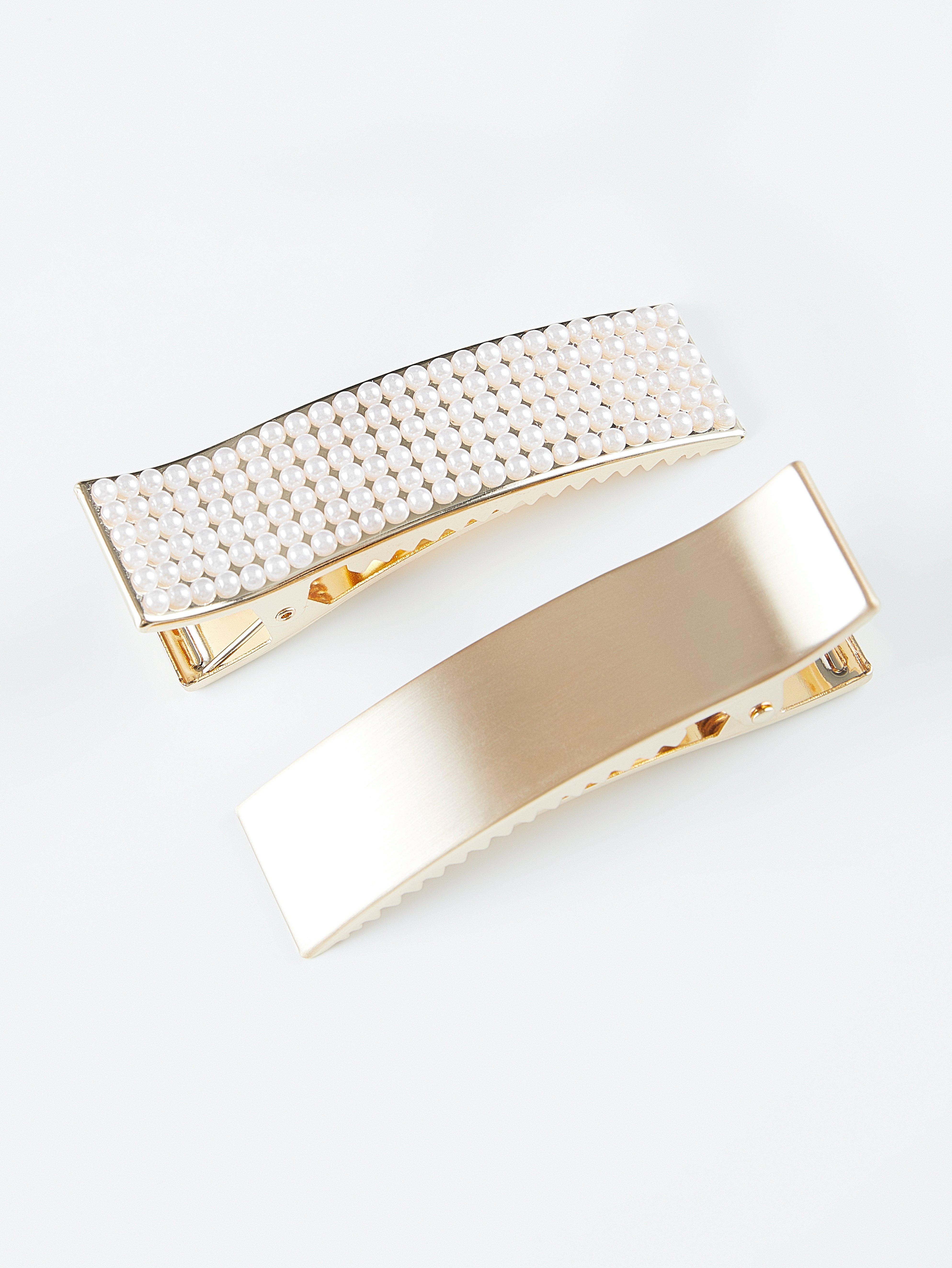 Hair Clips - Womens Wear - Yellow