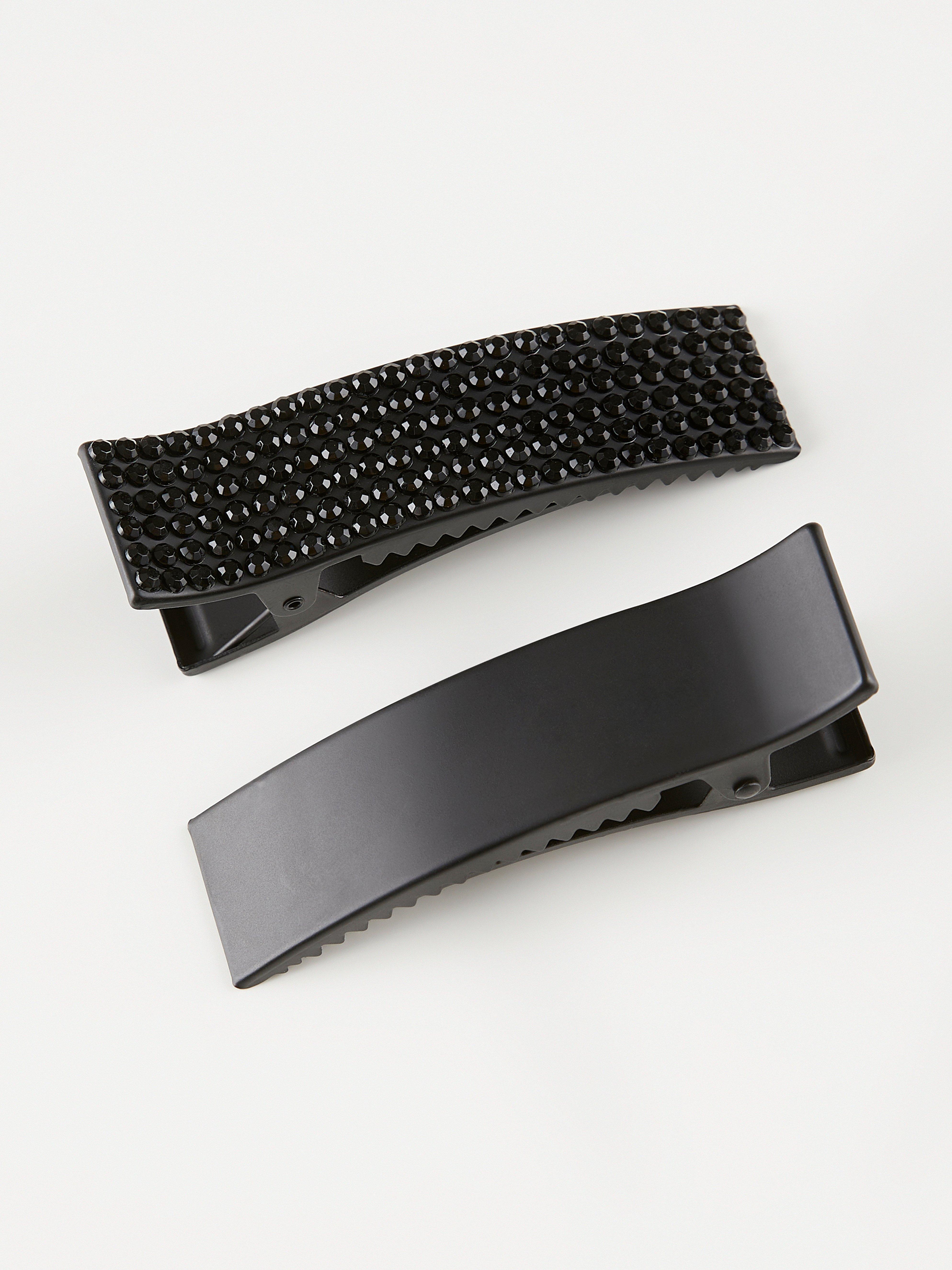 Hair Clips - Womens Wear - Black